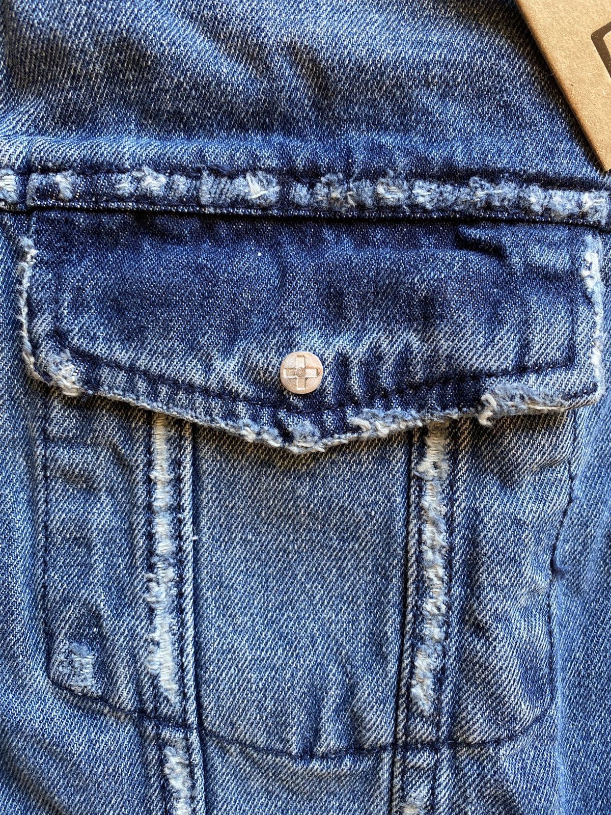 Ksubi Ksubi Distressed Classic Denim Jacket Size US M / EU 48-50 / 2 - 10 Thumbnail