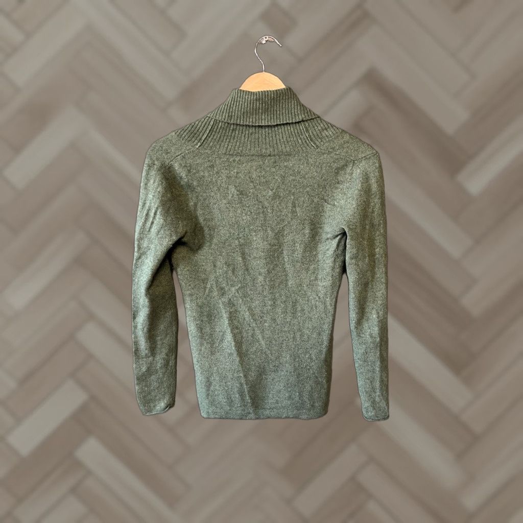 Old Navy Old Navy Womens Sweatshirt Pullover Green Cashmere Long Sleeve Size S Size S / US 4 / IT 40 - 1 Thumbnail
