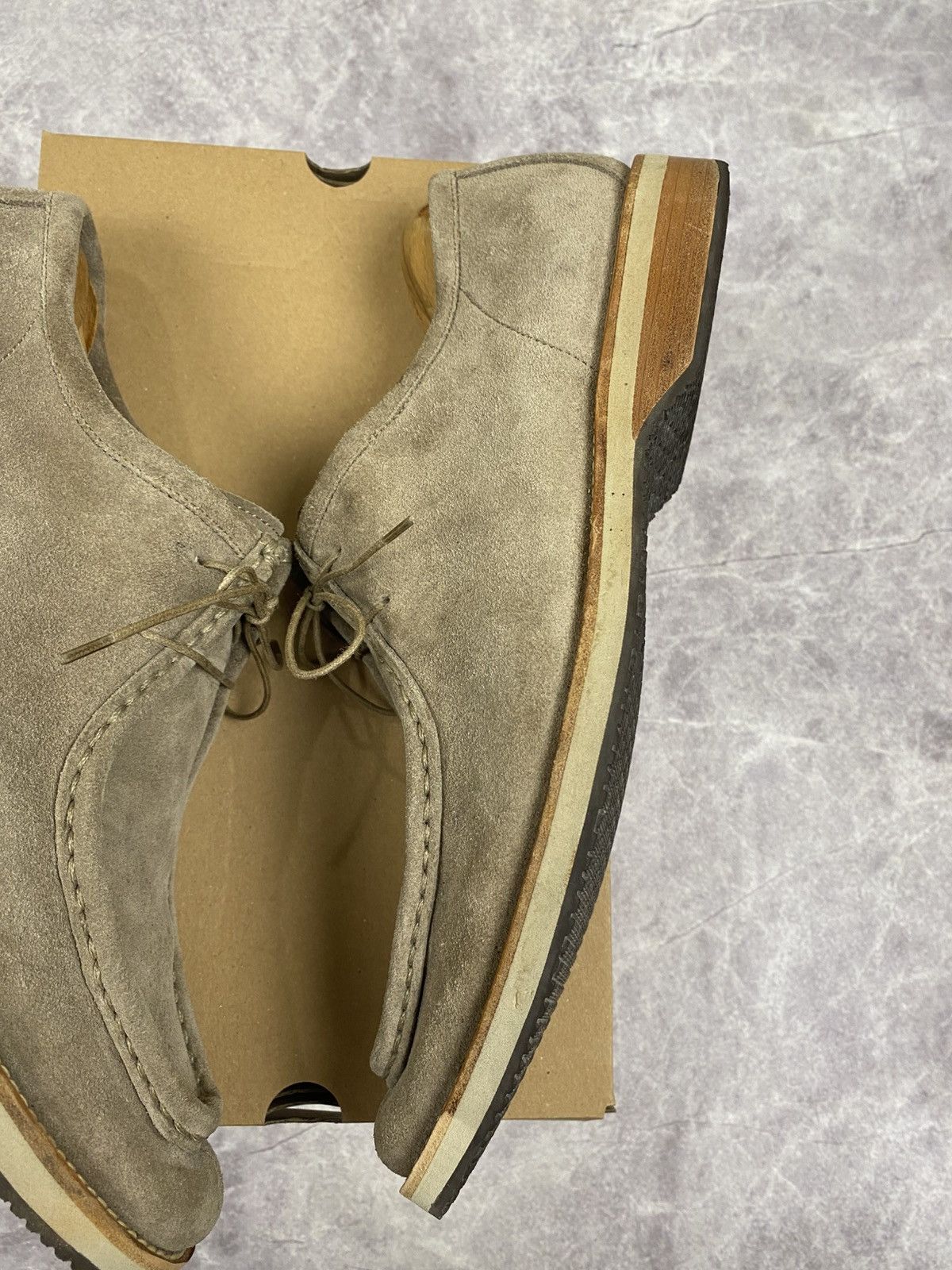 Ermenegildo Zegna Ermenegildo Zegna suede moc toe derby shoes US: 10 1/2 Size US 11.5 / EU 44-45 - 6 Thumbnail