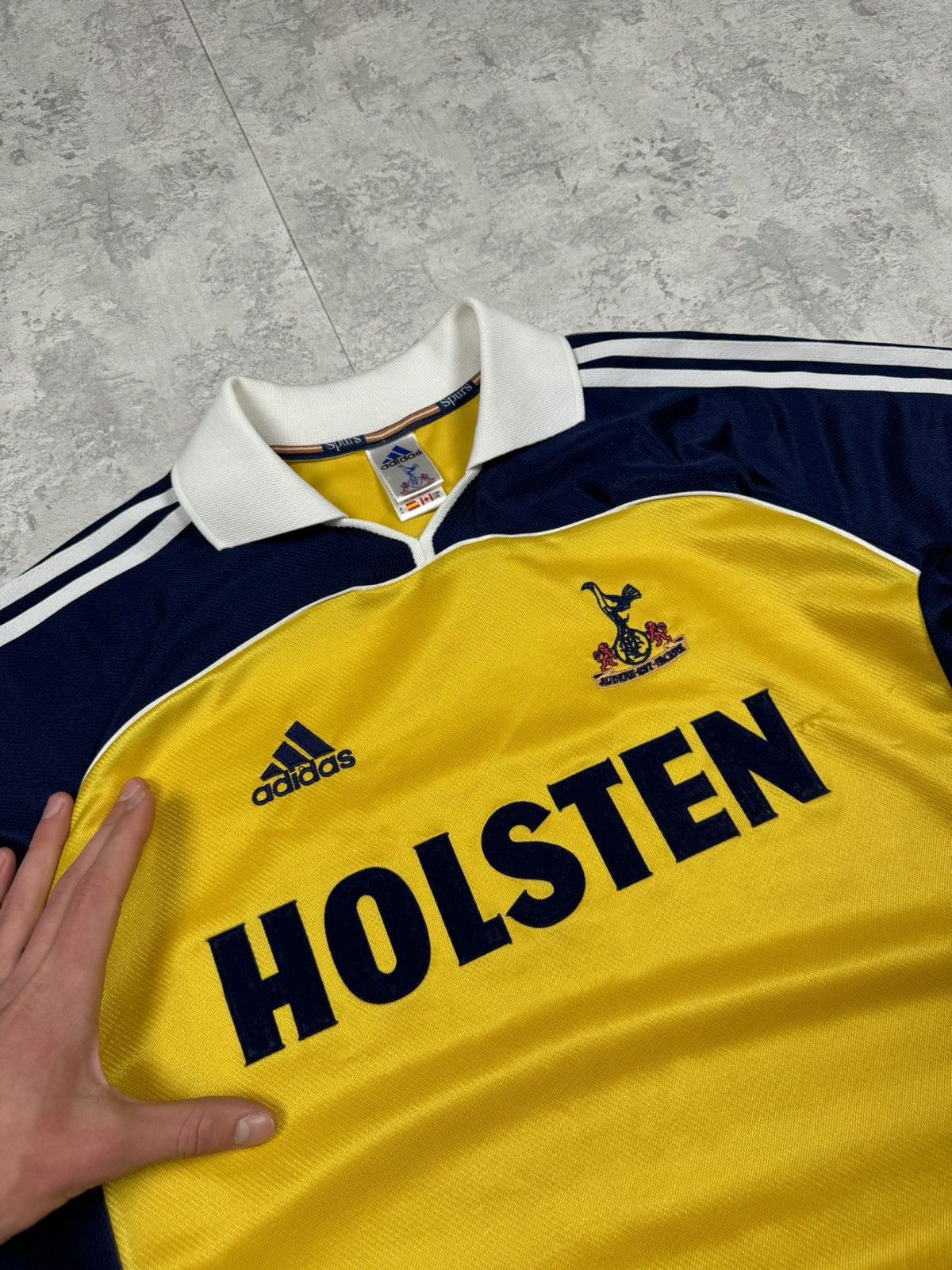 Vintage Vintage 1999/00 Adidas Tottenham Hotspur Away Jersey Size L Size US L / EU 52-54 / 3 - 4 Thumbnail