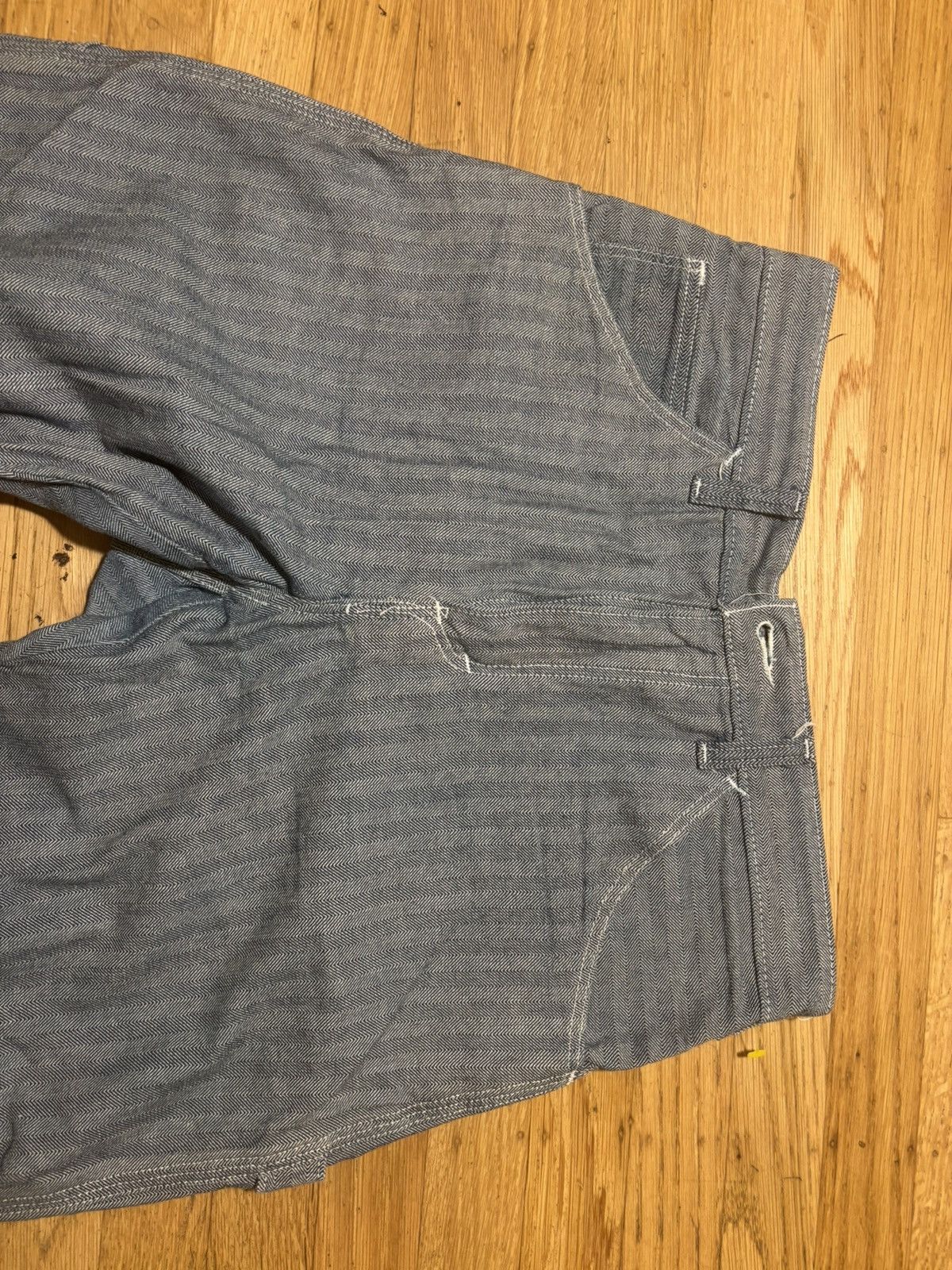 Levi's Levis pinstripe 70s denim Size US 30 / EU 46 - 2 Thumbnail