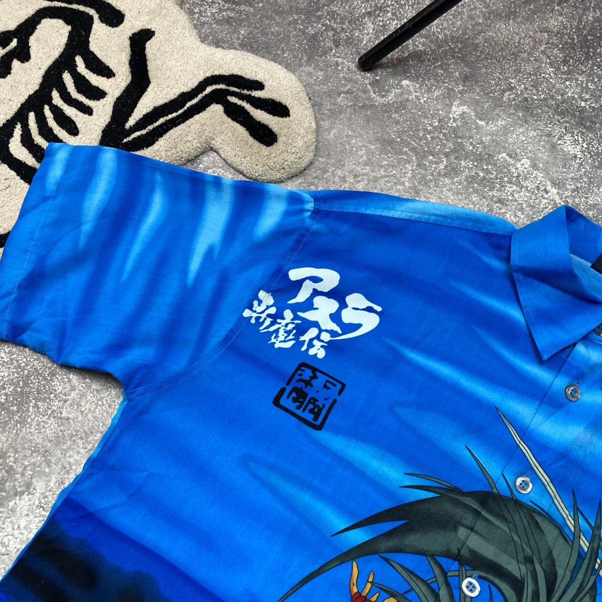Anime Vintage Black Smith Manga Overprinted y2k button shirt sizeL Size US L / EU 52-54 / 3 - 5 Thumbnail