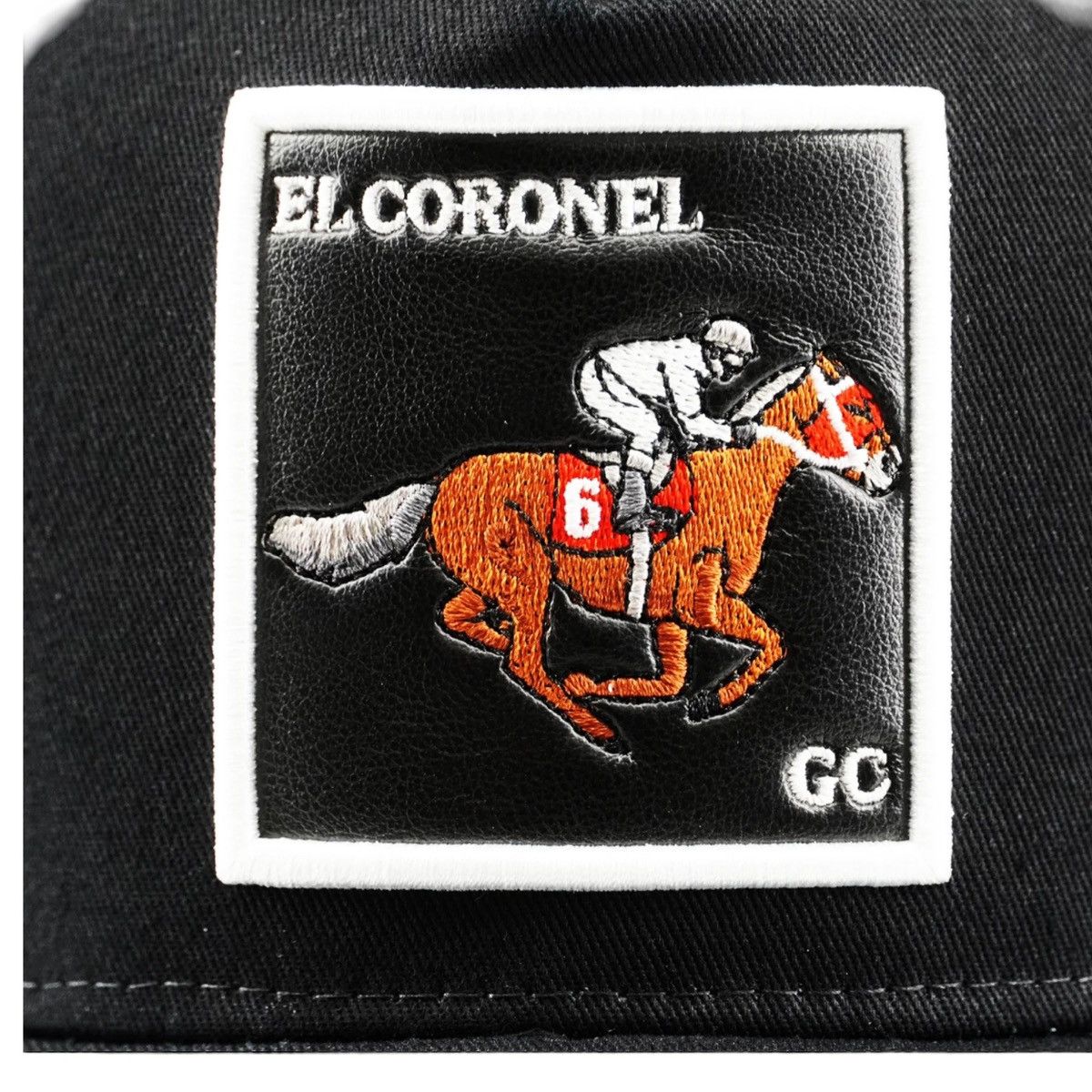 Ariat × CINCH × Supreme “El Coronel ” Jockey Trucker Hat Premium Black Size ONE SIZE - 2 Thumbnail
