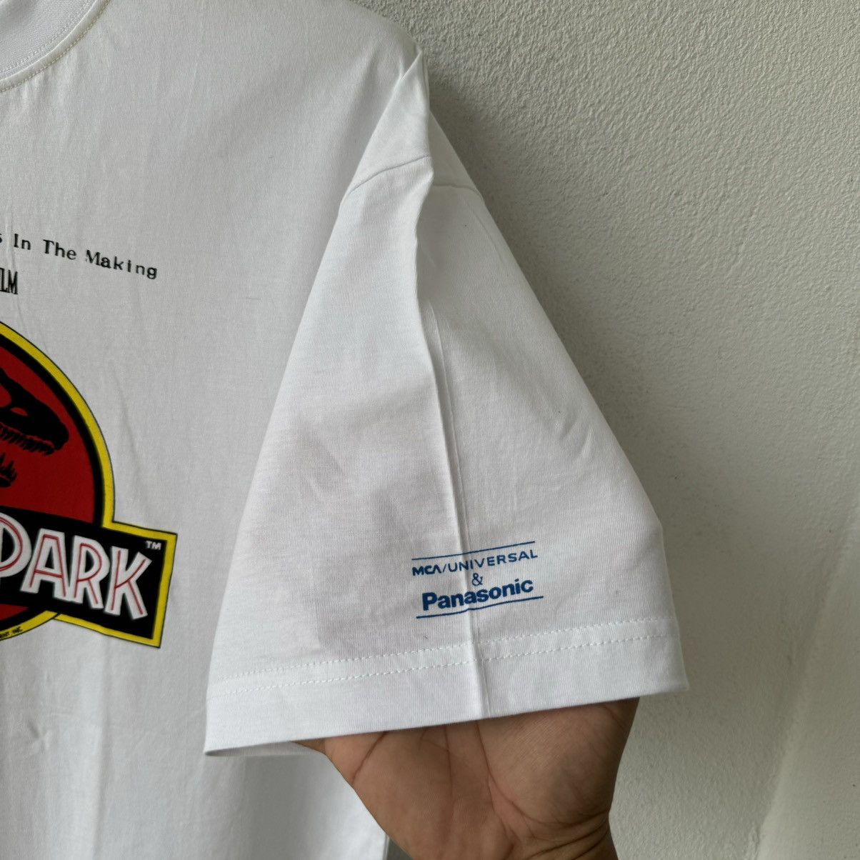 Vintage vintage JURASSIC PARK 1992 1993 t shirt.. movie tees.. Size US L / EU 52-54 / 3 - 6 Thumbnail