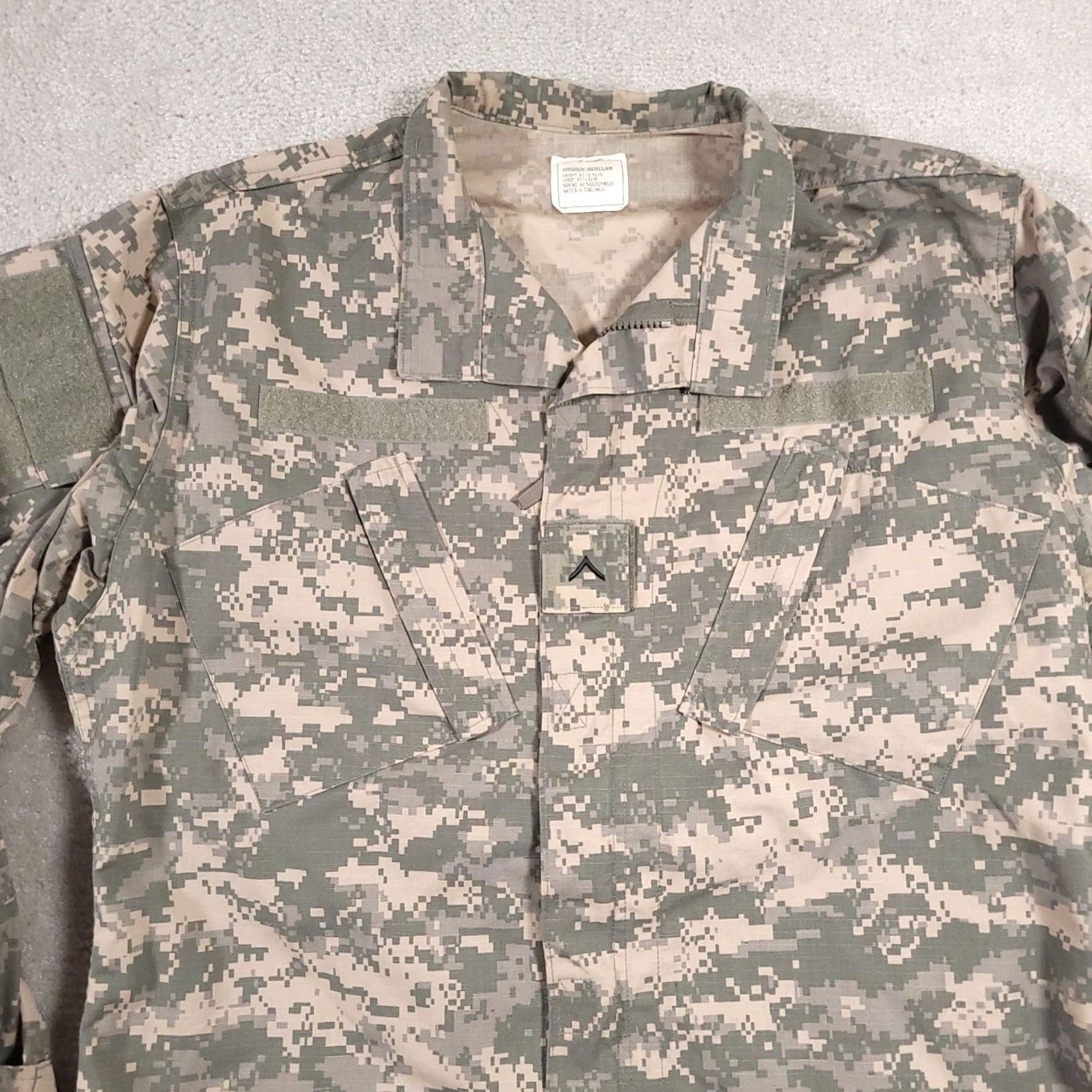 Vintage Army Mens Size Medium Regular Digital Camo Military Utility Uniform Jacket Coat Size US M / EU 48-50 / 2 - 3 Thumbnail