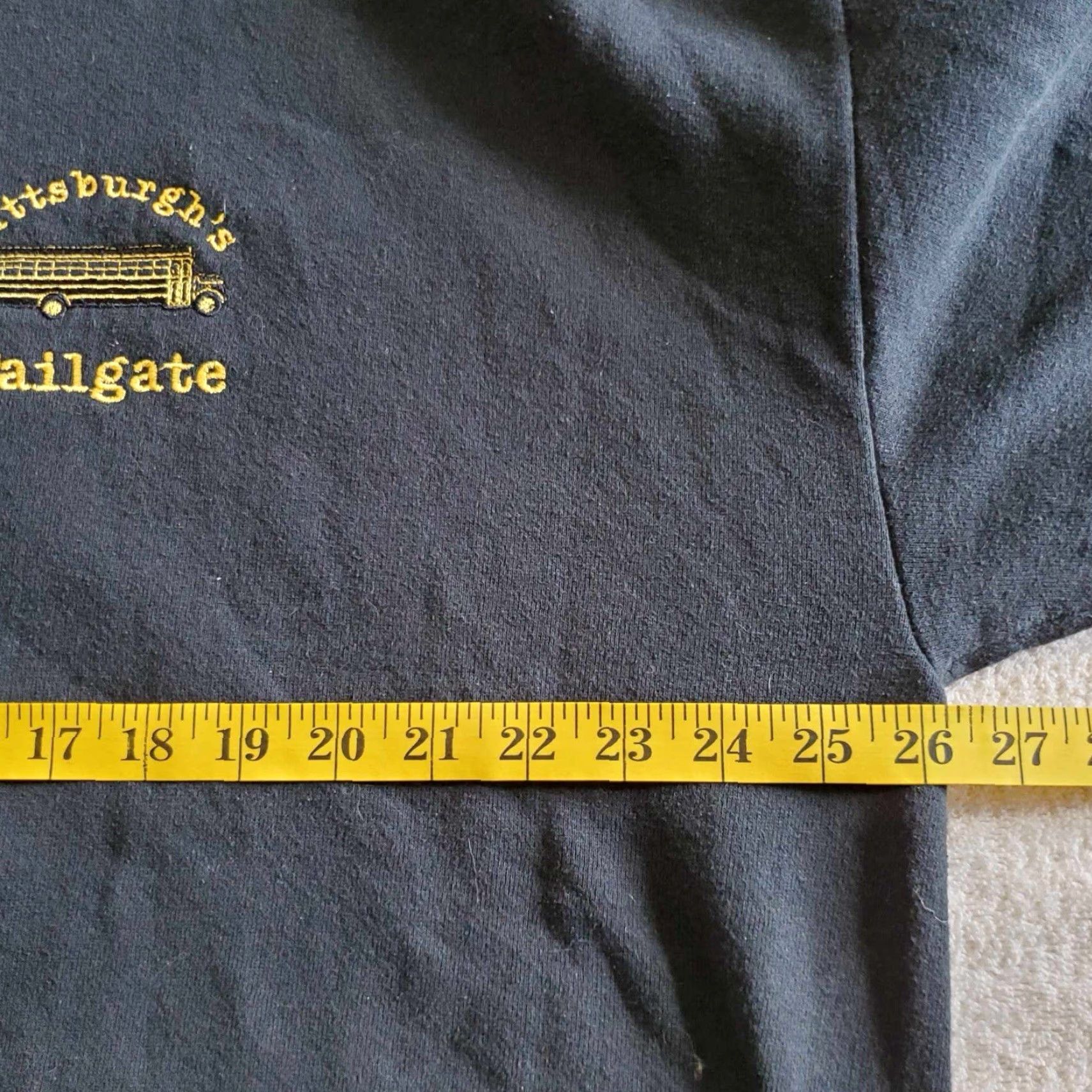Jerzees VINTAGE Jerzees Pittsburgh Steelers Crewneck Sweatshirt 2XL Black Unisex Adults Pullover 90s Y2K USA Made Size US XXL / EU 58 / 5 - 4 Thumbnail