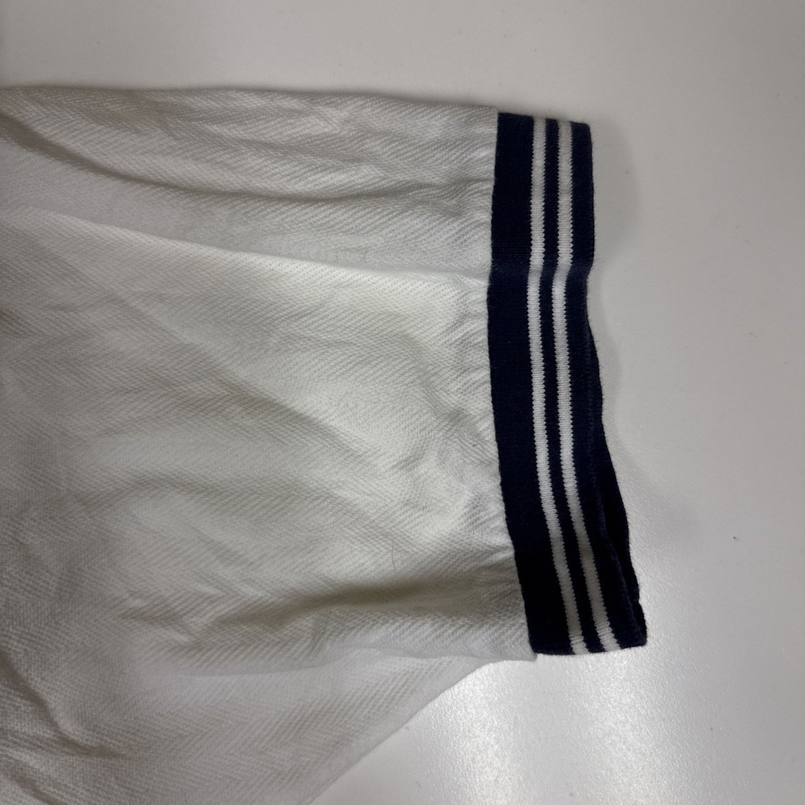 Nike Vintage Broncos Nike Polo White Blue Size XL Size US XL / EU 56 / 4 - 4 Thumbnail