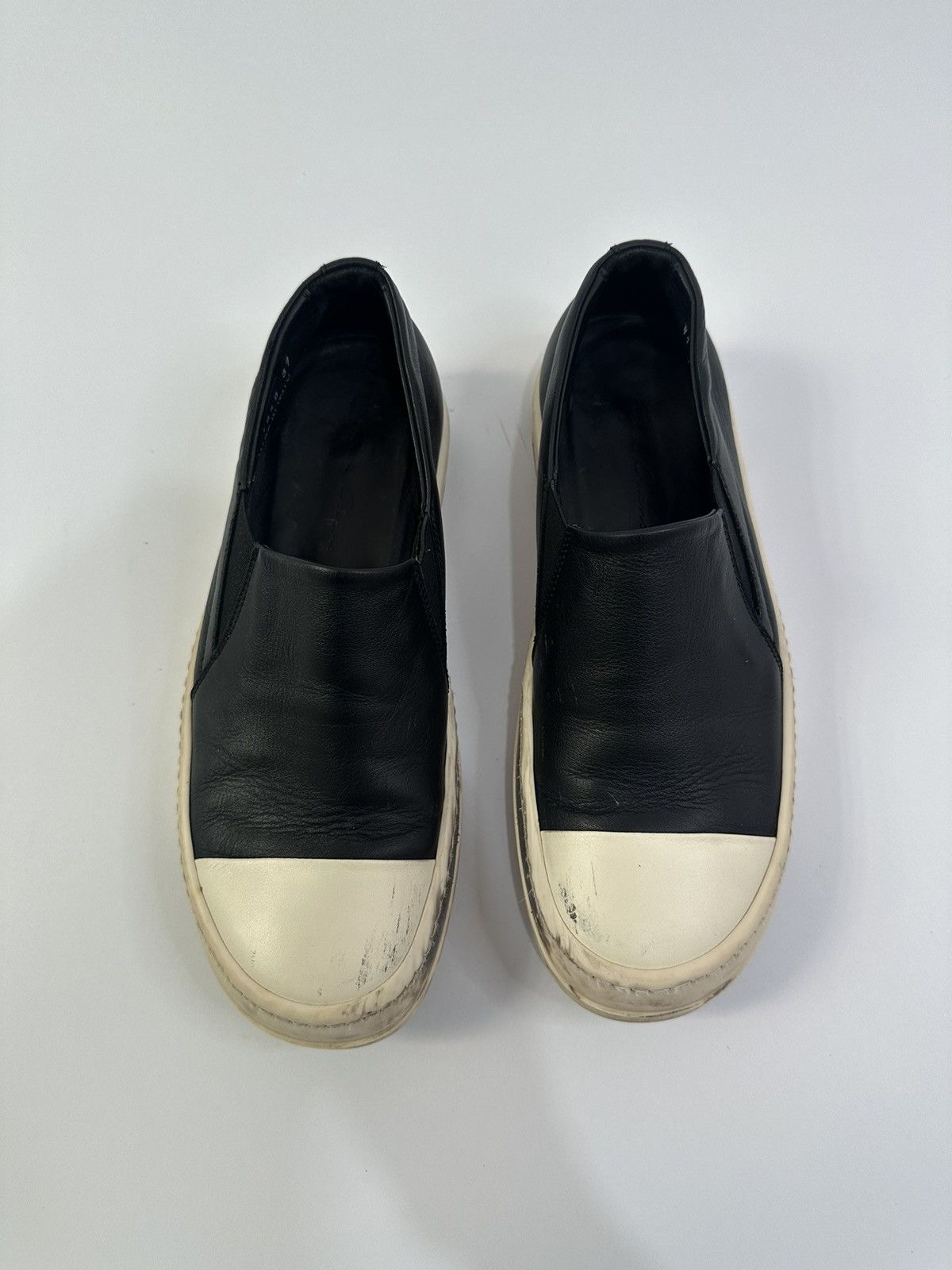Rick Owens Drkshdw Rick Owens DRKSHDW slip on low US7 EU 37 Size US 7 / IT 37 - 2 Thumbnail