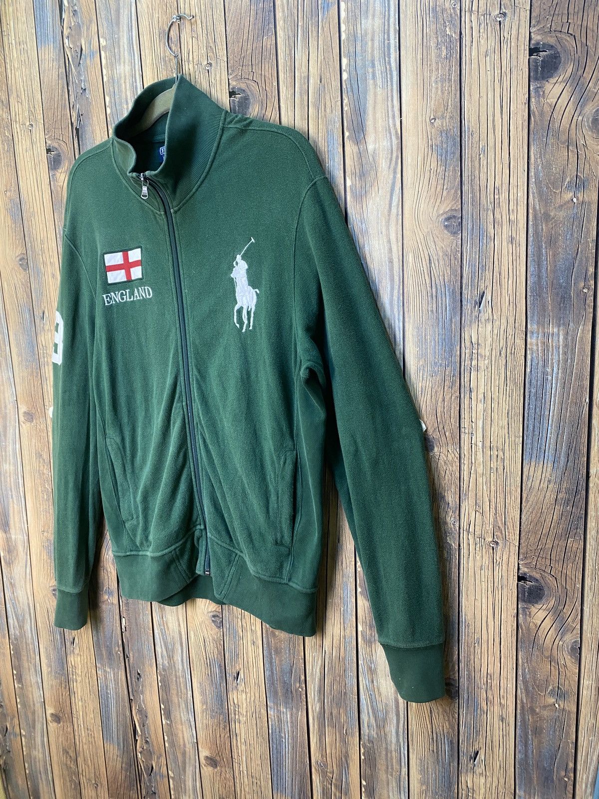 Polo Ralph Lauren × Vintage Vintage polo ralph lauren england no3 zipper sweatshirt Size US L / EU 52-54 / 3 - 3 Thumbnail