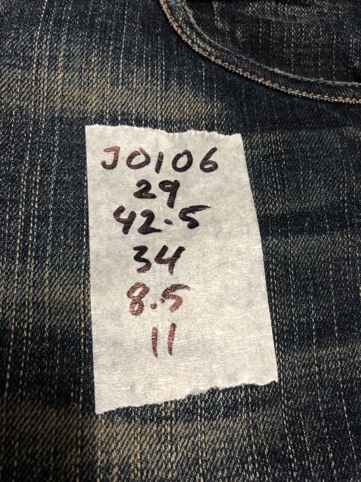 Diesel Vintage Diesel Industry Italy Flare Stone Wash Jeans Size 29" - 21 Thumbnail