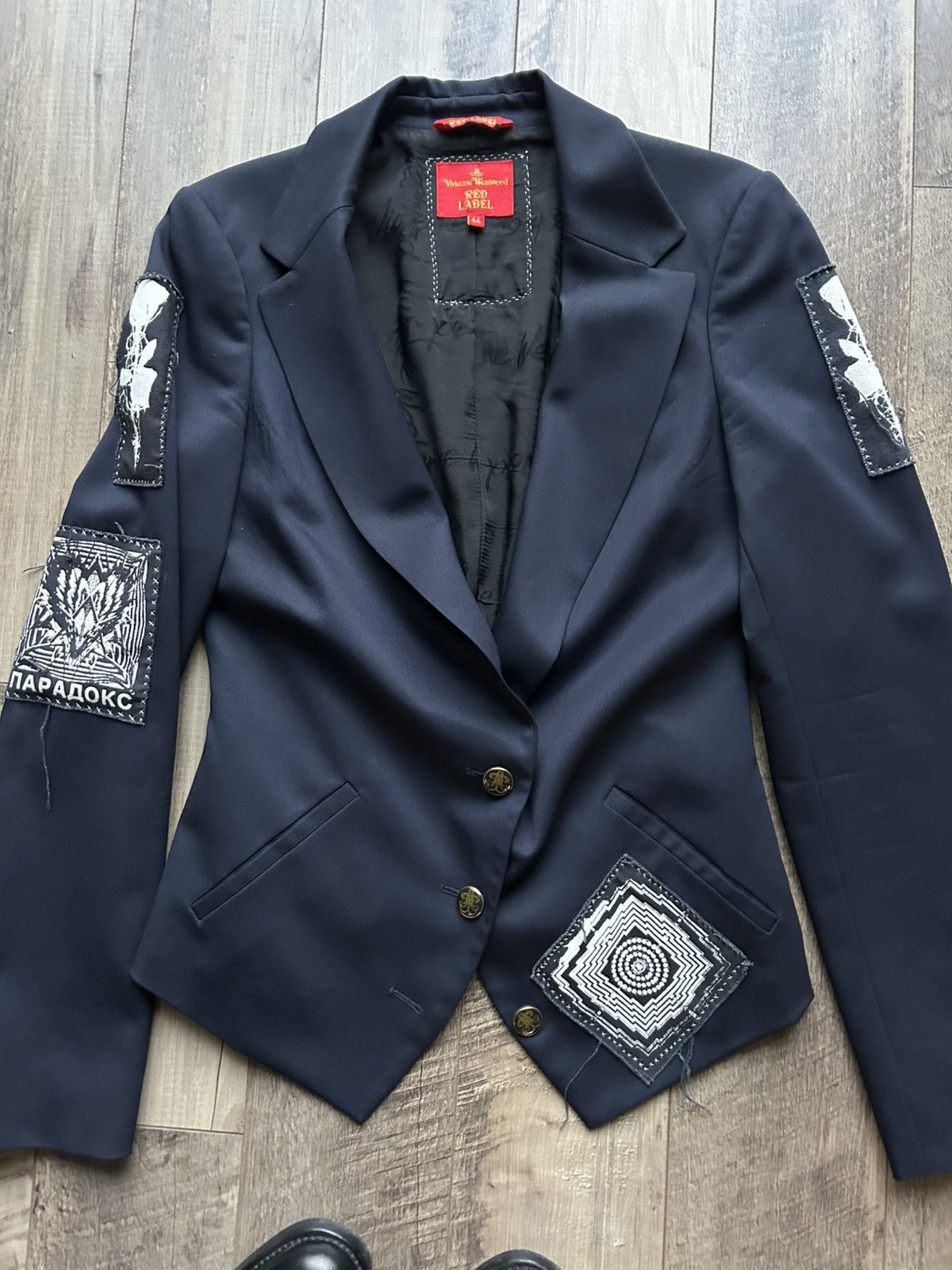 Vivienne Westwood Vivienne Westwood Red label navy blue blazer Size M / US 6-8 / IT 42-44 - 4 Thumbnail