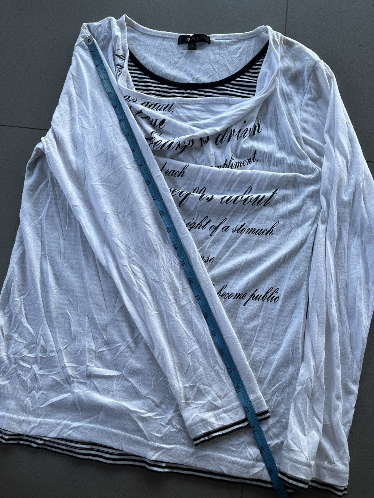 14th Addiction JAPANESE DOPEH POEM DOUBLE LAYER GOTHIC SEDITIONARIES PUNK Size US M / EU 48-50 / 2 - 14 Thumbnail