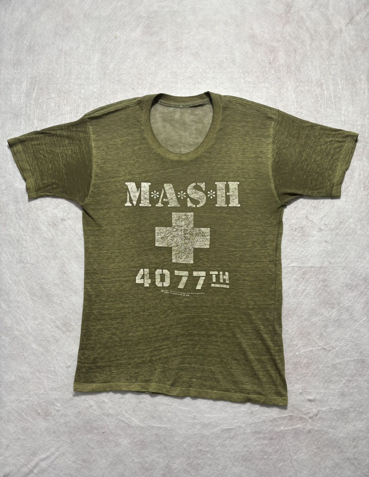 Vintage 80’s MASH Paper Thin Tshirt