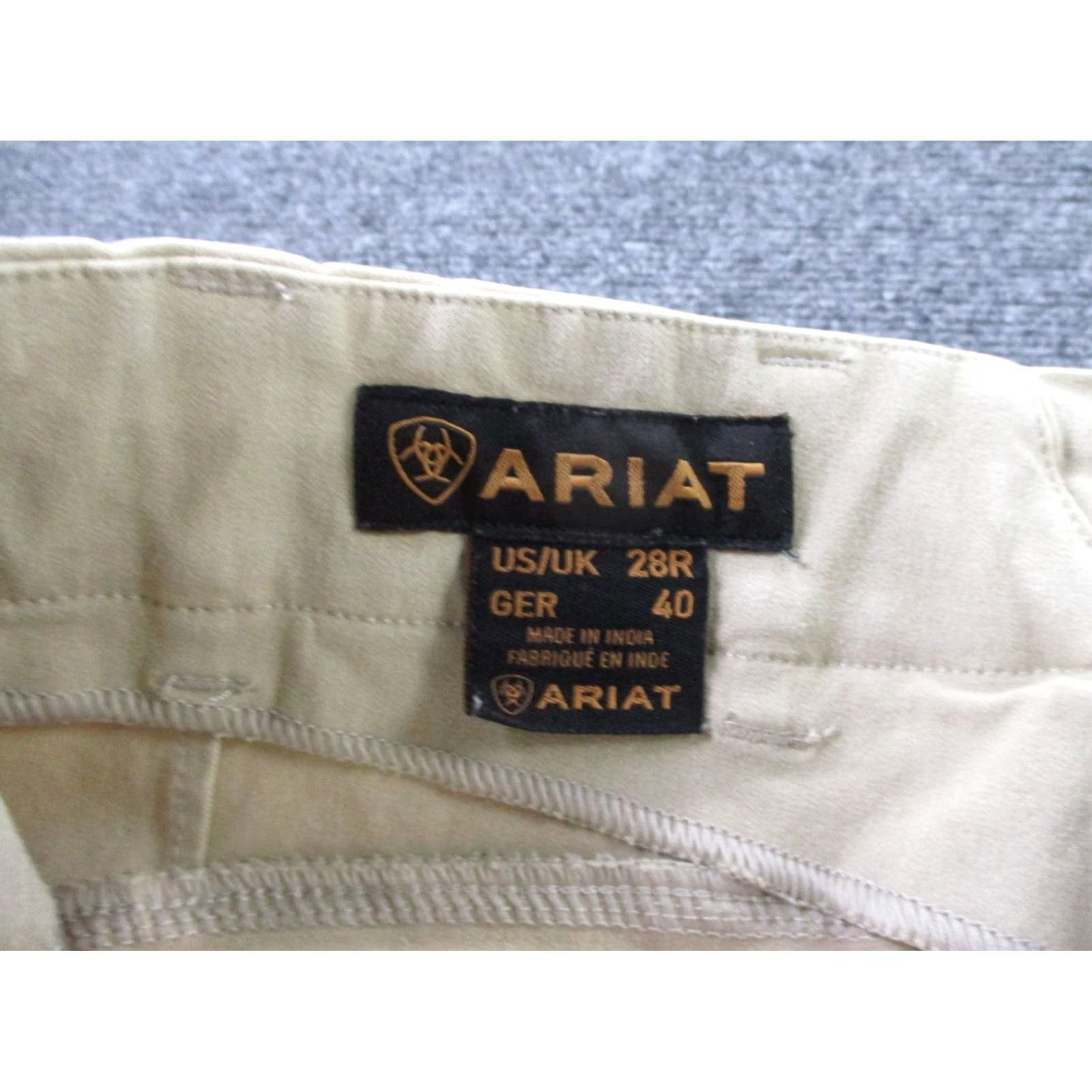 Ariat Ariat Pants Womens Beige 28 Pro Riding Equestrian Active Work Stretch Breeches Pants Size 28" / US 6 / IT 42 - 7 Thumbnail