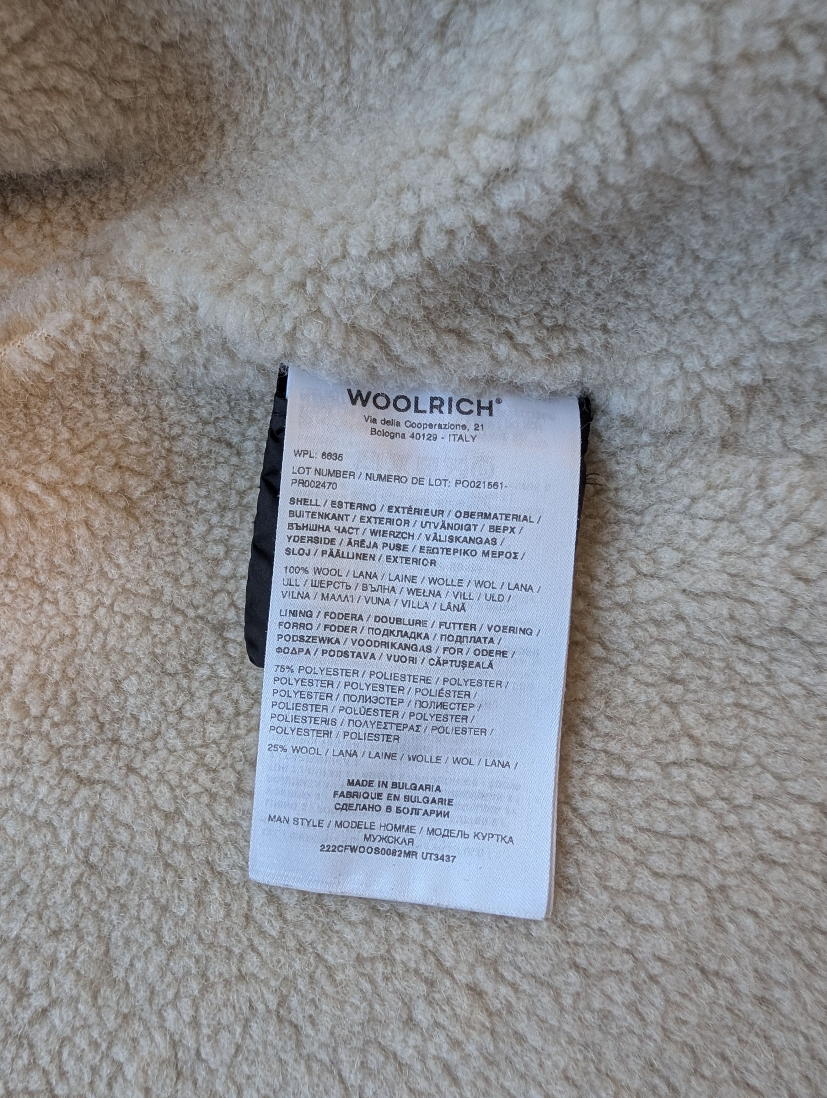 Aime Leon Dore × Woolrich Woolen Mills Wool Sherpa Lined Jacket Medium FW22 Size US M / EU 48-50 / 2 - 12 Thumbnail