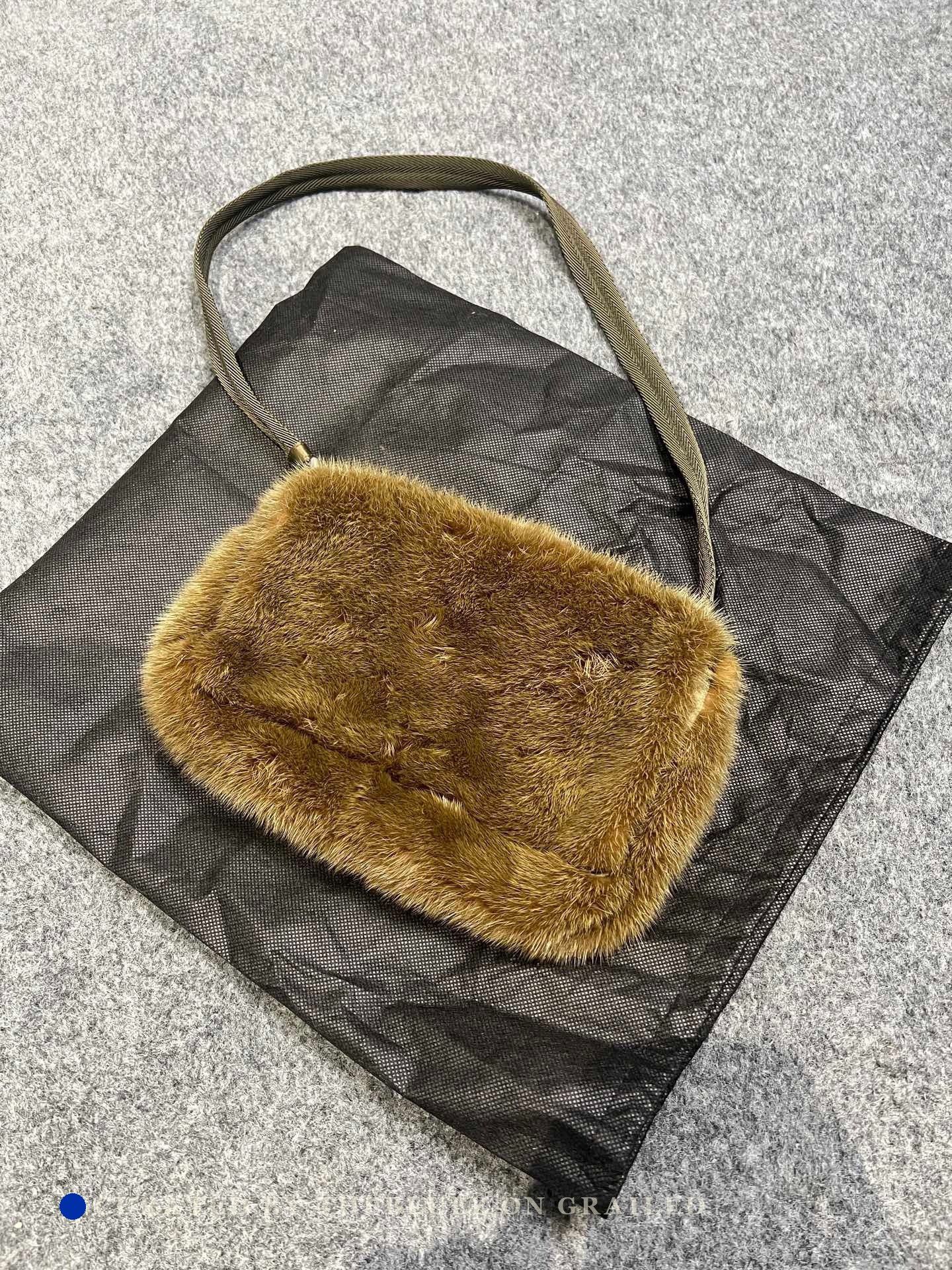 Prada Prada 1999 Goat Fur Shoulder Bag | Grailed