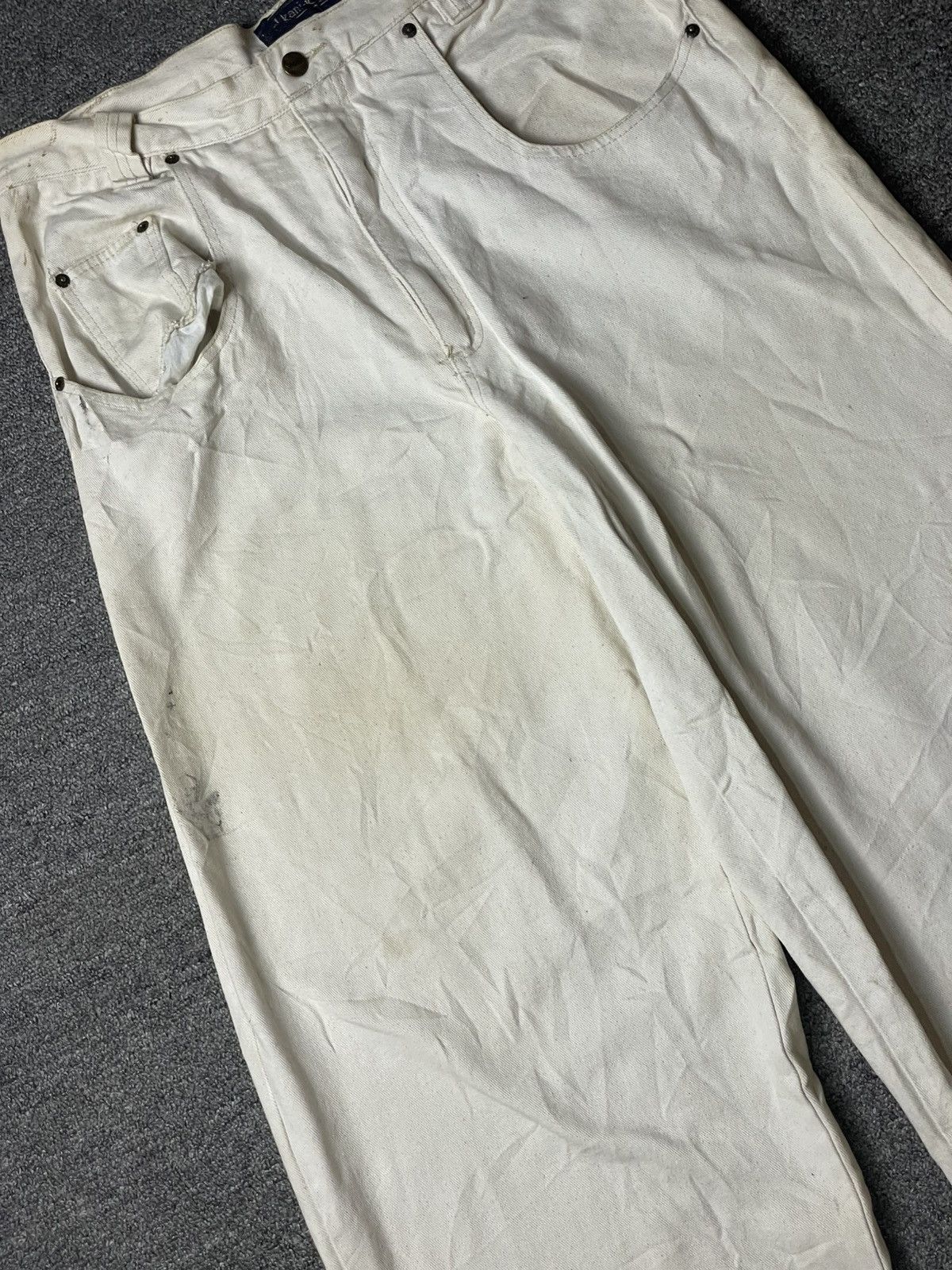 Japanese Brand × Karl Kani × Vintage Vintage KARL KANI Straight Cut Jeans (111) Size US 35 - 3 Thumbnail