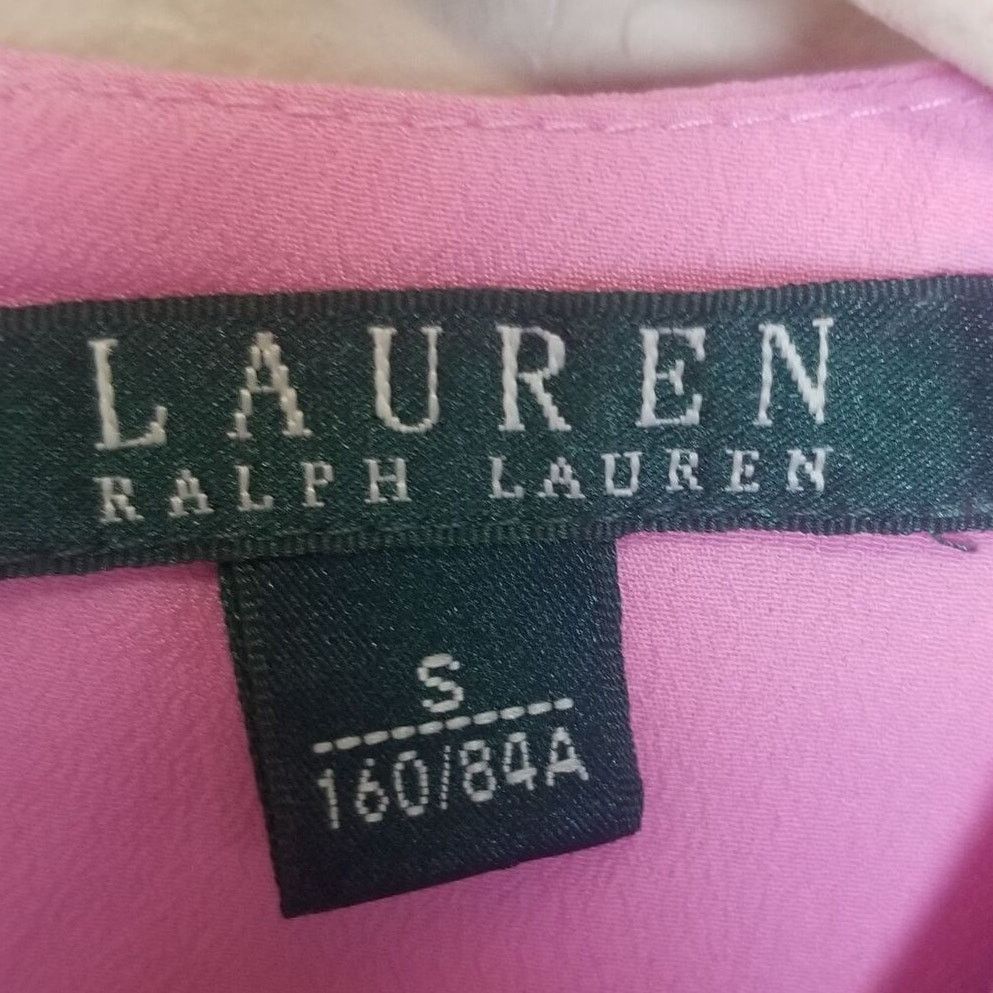 Lauren Ralph Lauren Lauren Ralph Lauren Womens Pleated Asymmetric Blouse Classic Size S / US 4 / IT 40 - 5 Thumbnail