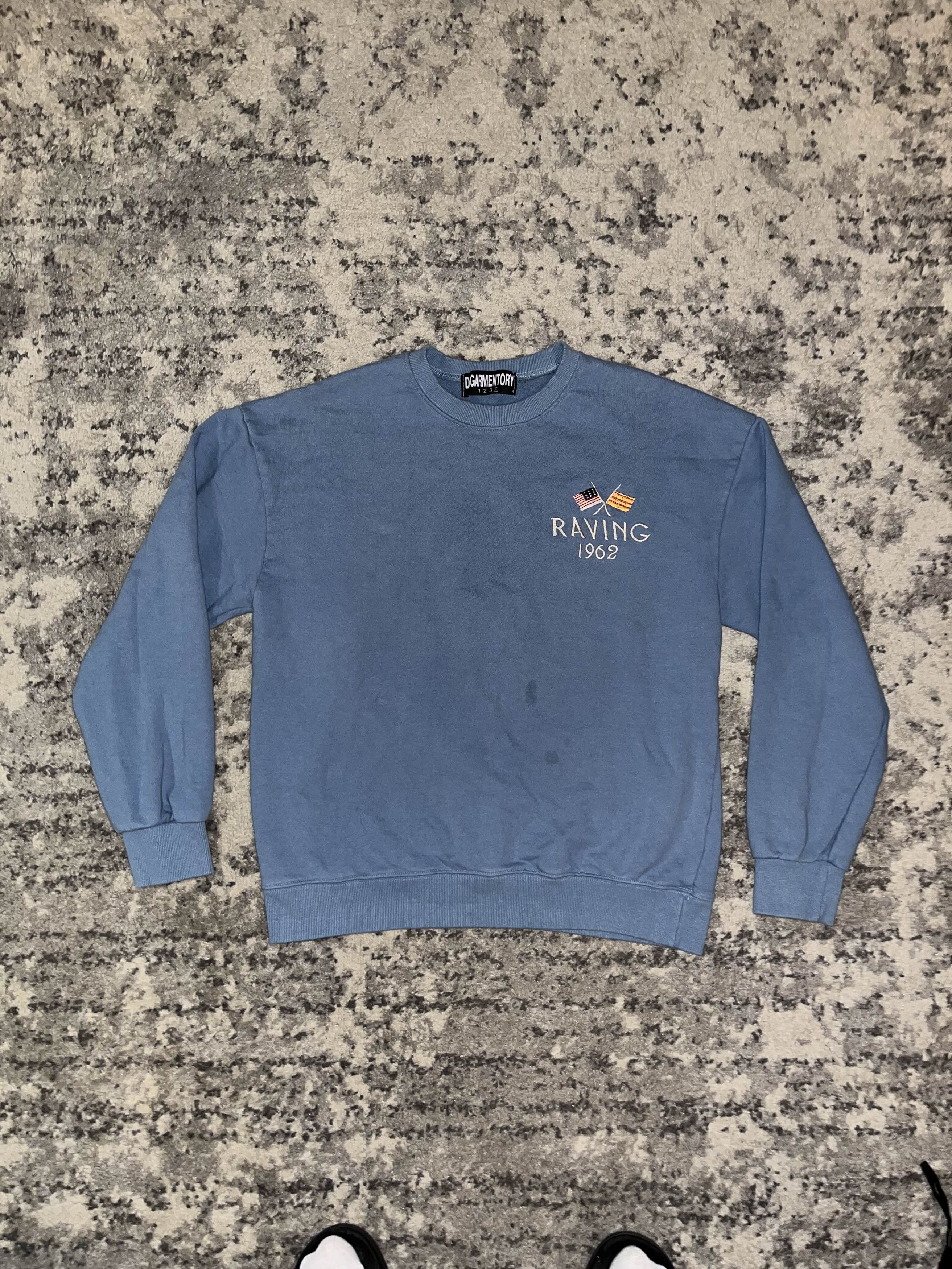 Japanese Brand 1962 Raving Tai-Wan Tiger Embroidered Sweatshirt Size US S / EU 44-46 / 1 - 2 Thumbnail