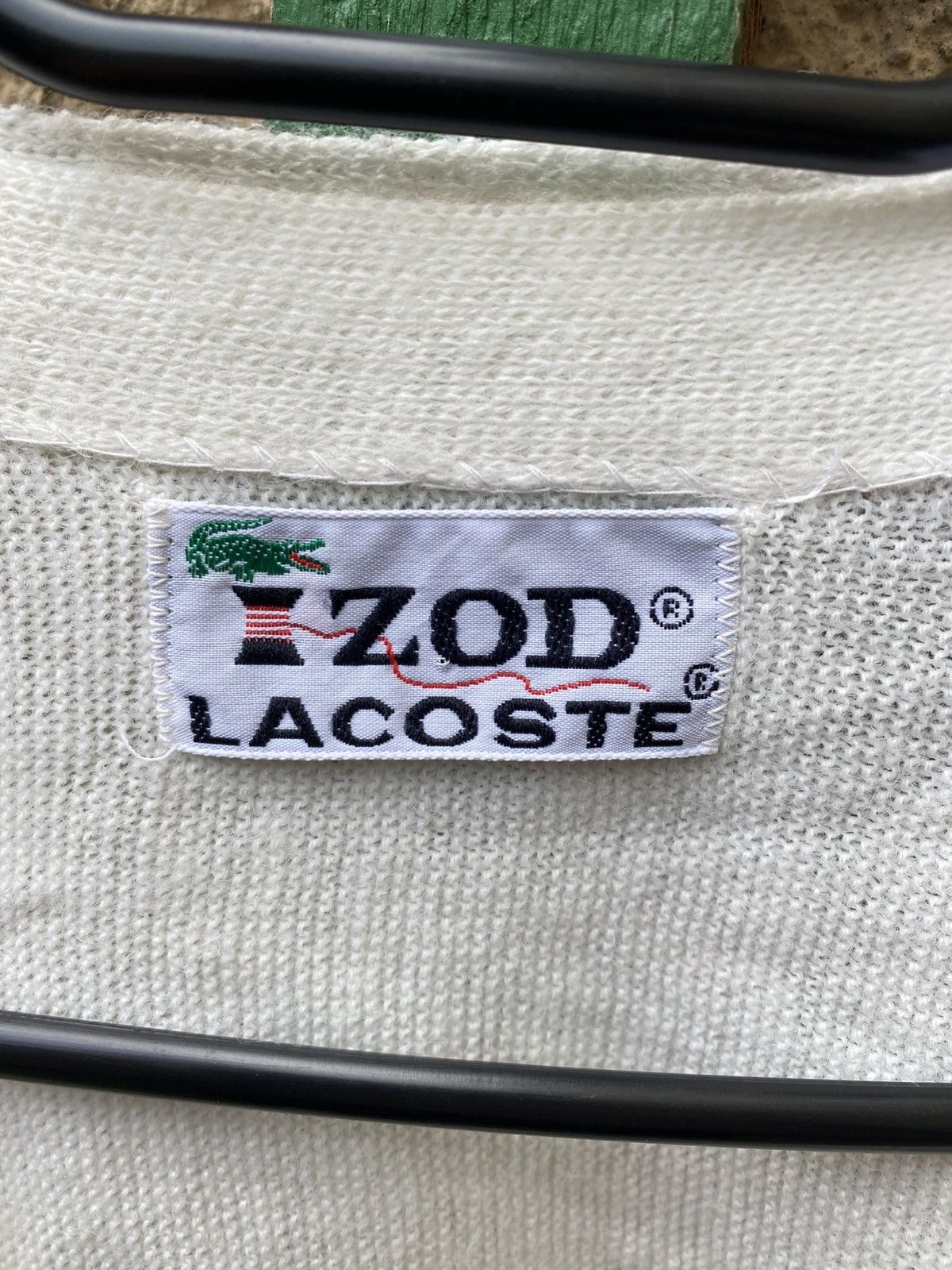Lacoste Vintage Lacoste Izod Cardigan 80s Coogi Ralph Lauren Missoni Size US XL / EU 56 / 4 - 7 Thumbnail
