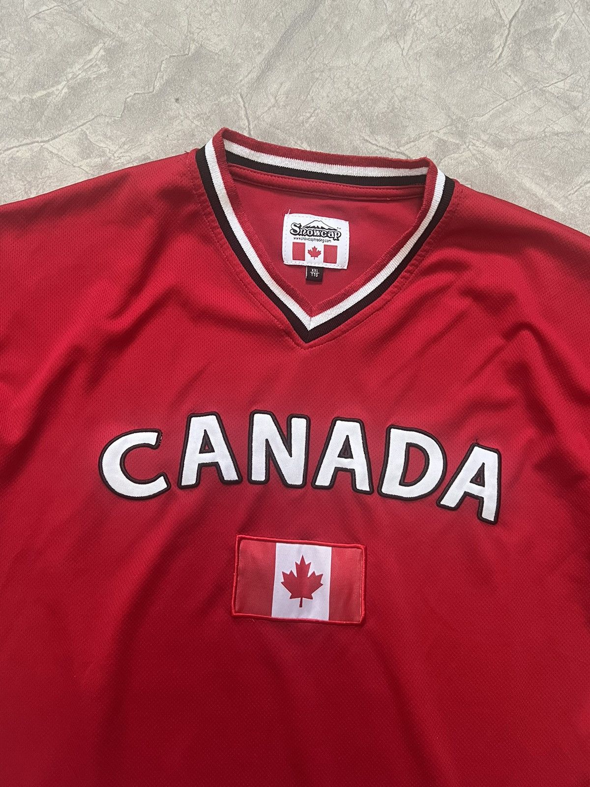 Vintage Vintage Canada Jersey Size US XL / EU 56 / 4 - 4 Thumbnail