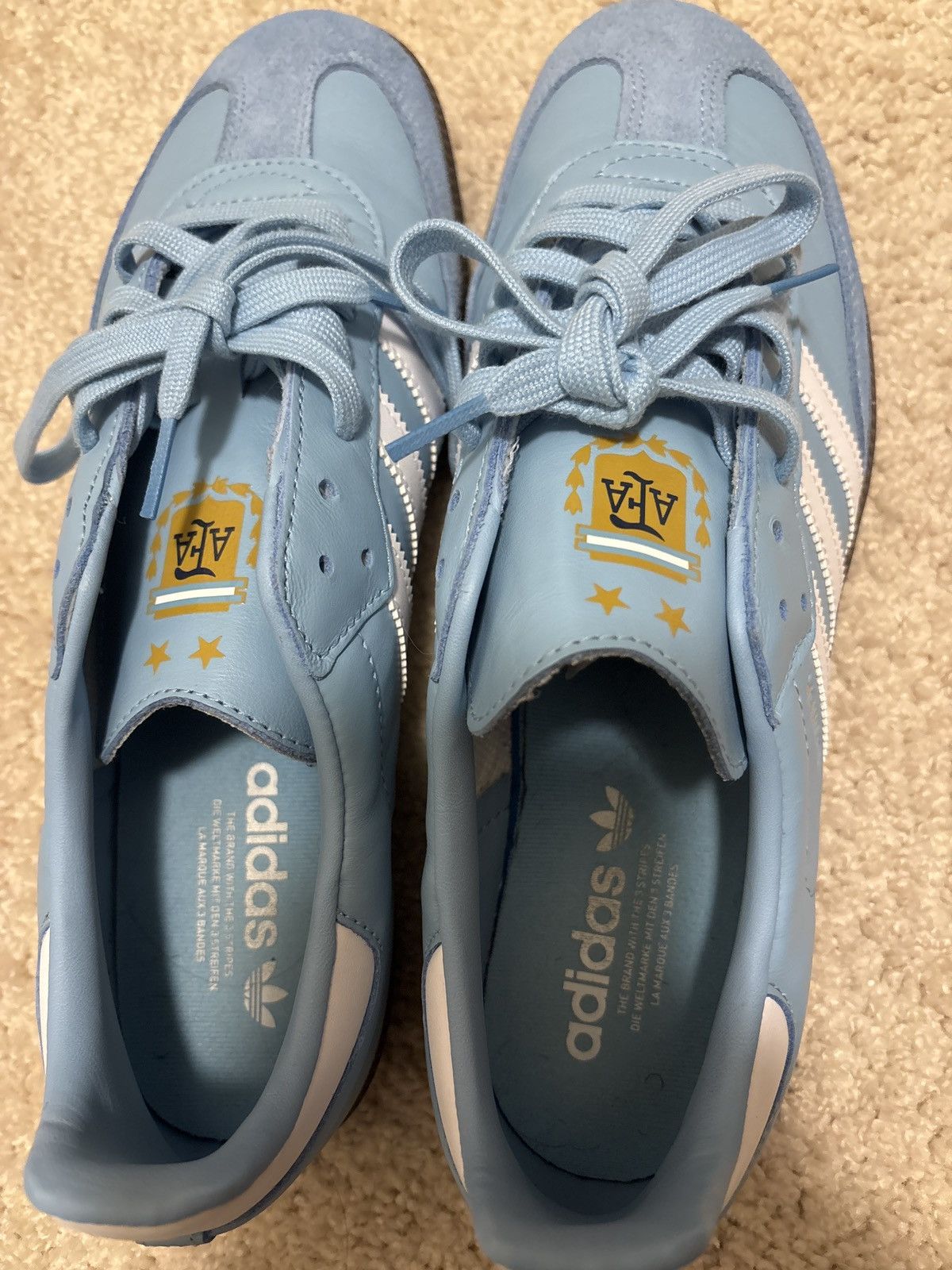 Adidas Adidas Samba Team Argentina Size US 11 / EU 44 - 6 Thumbnail