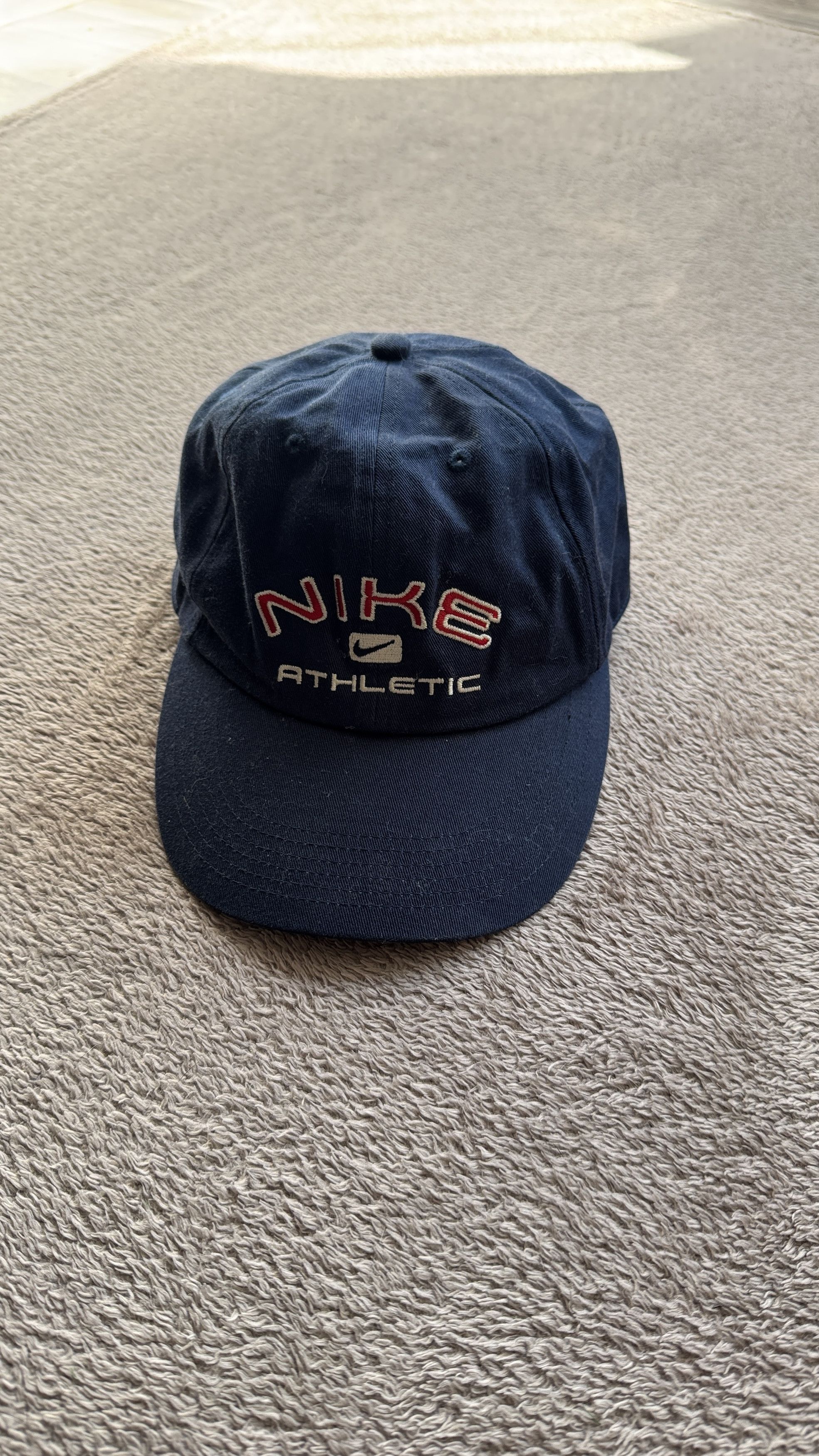 Nike × Nike ACG × Vintage Vintage Nike Athletic Embroidered Logo Cap hat y2k Size ONE SIZE - 2 Thumbnail