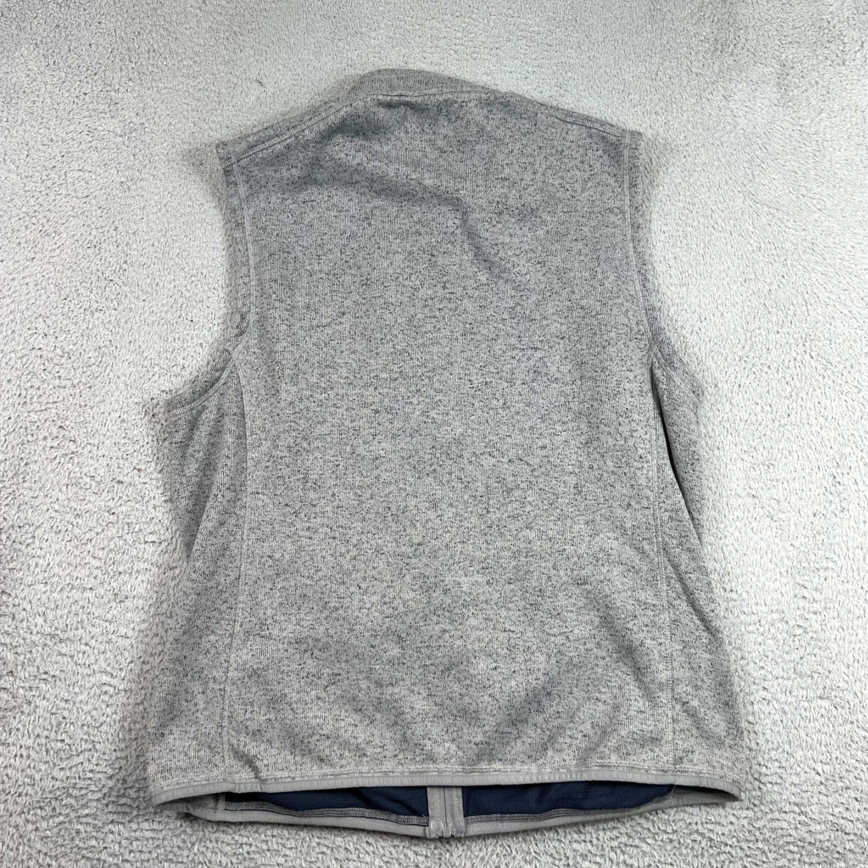 Southern Tide Southern Tide Vest Men's Size XL Gray Full Zip Pockets Front Logo Fleece Zip Stand-Up Collar Vest Style Logo Accents Navy? Size US XL / EU 56 / 4 - 6 Thumbnail