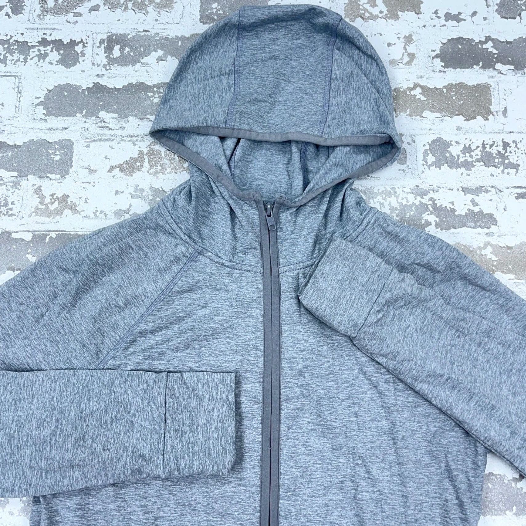 Victoria's Secret VINTAGE Victoria's Secret Hoodie Women Medium Gray Full Zip Jacket Active Performance Casual Modern PINK Size M / US 6-8 / IT 42-44 - 2 Thumbnail