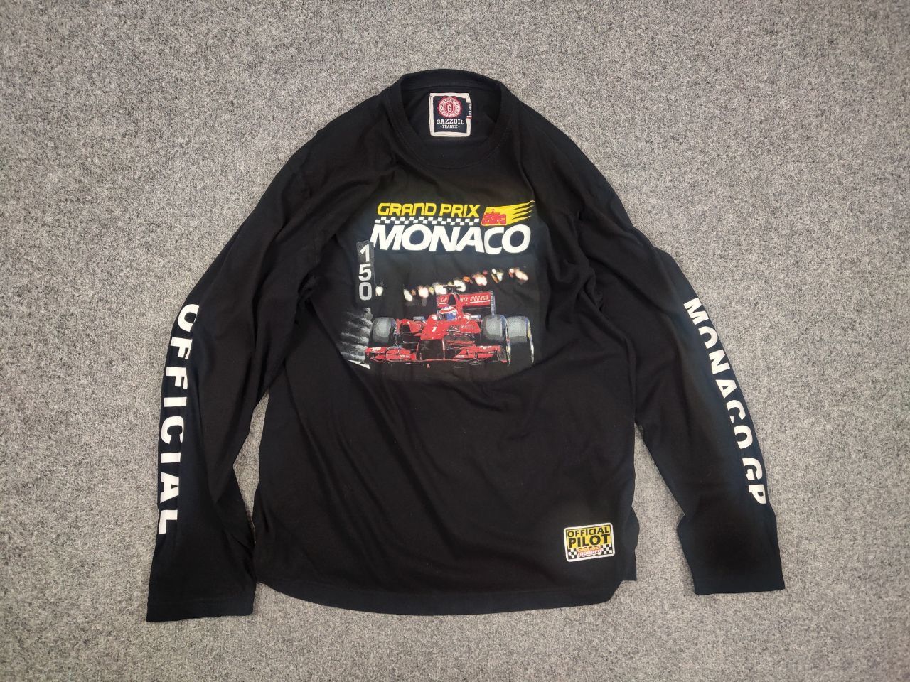 NASCAR Vintage Grand Prix Monaco Racing Nascar Logo long sleeve Size US M / EU 48-50 / 2 - 8 Thumbnail