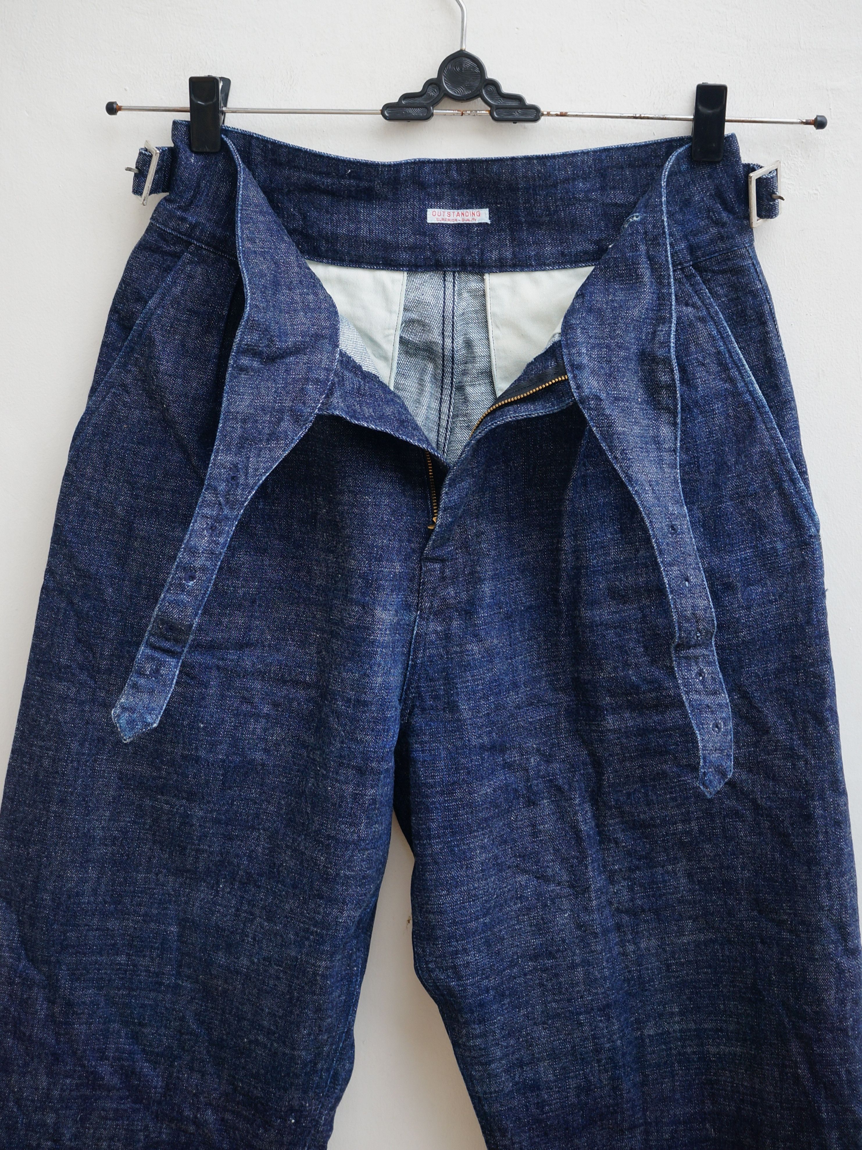 Other Outstanding selvedge Denim Belted Pants Size US 32 / EU 48 - 3 Thumbnail