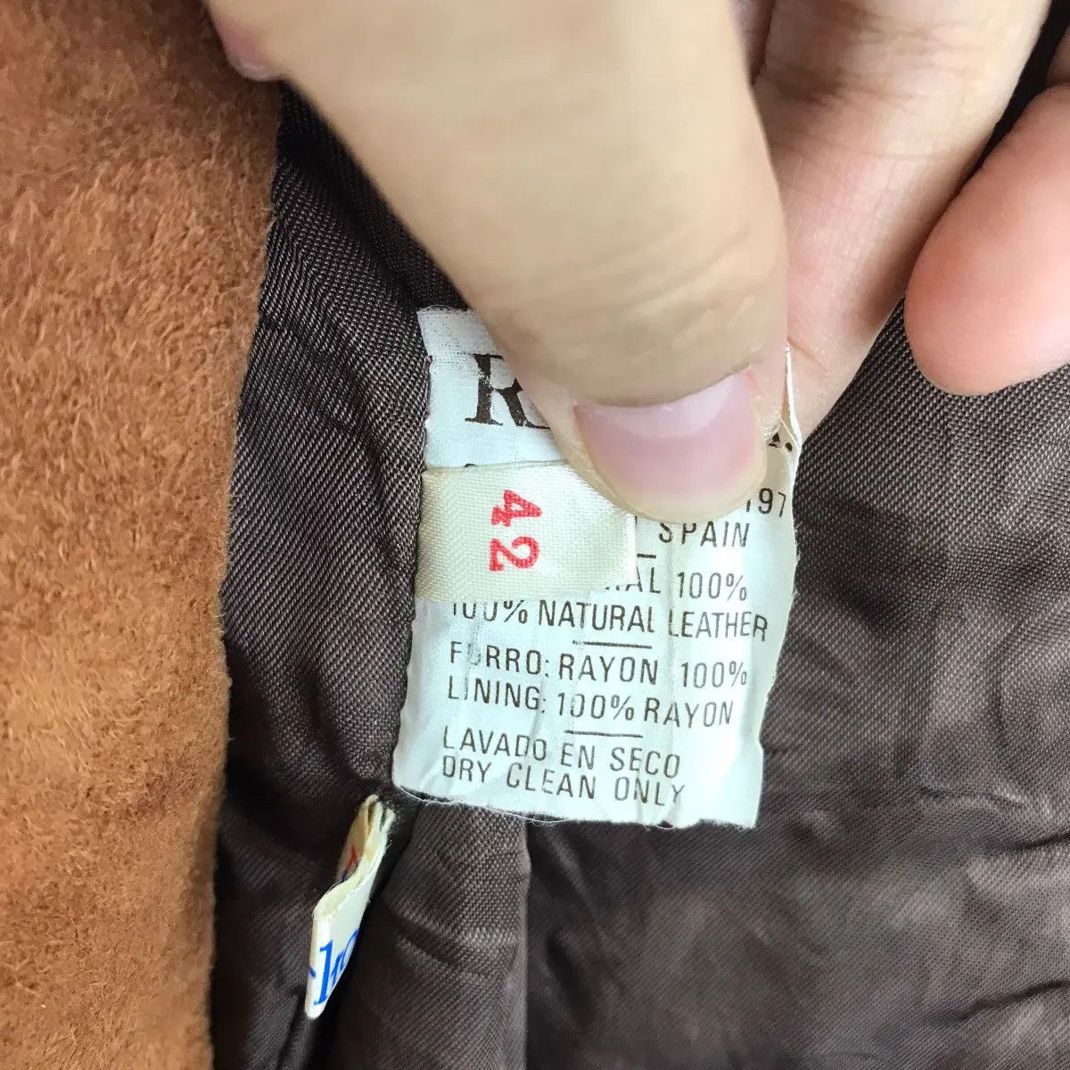 Balenciaga BALENCIAGA PARIS Long Sleeve Cropped Brown Suede Leather Size M / US 6-8 / IT 42-44 - 7 Thumbnail
