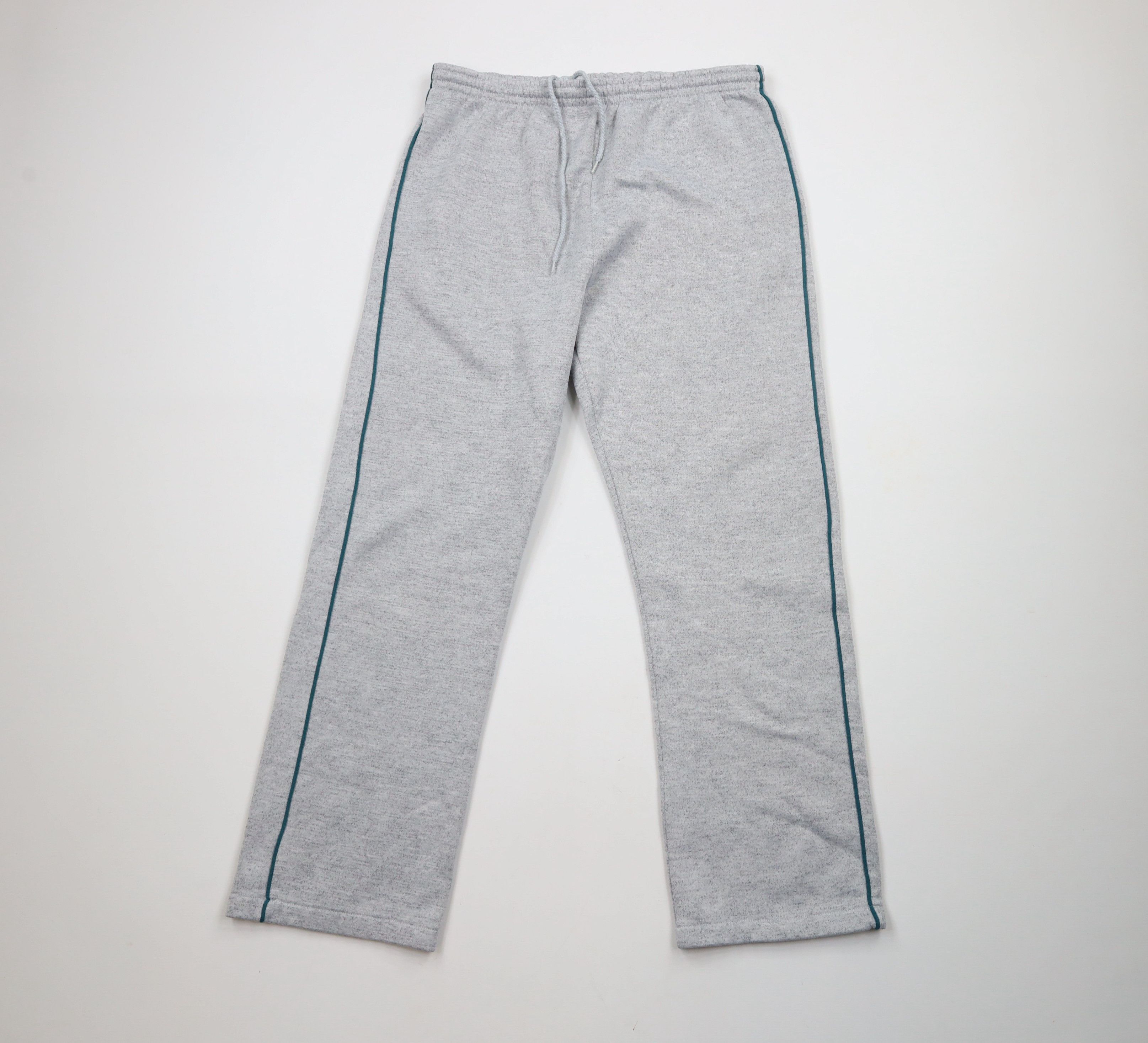 Vintage Vintage 80s 90s Streetwear Triblend Sweatpants Heather Gray Size US 36 / EU 52 - 1 Thumbnail