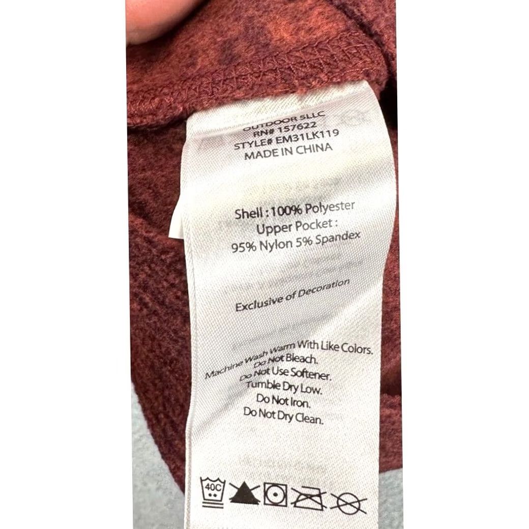 Eddie Bauer Eddie Bauer Pullover Shirt Mens Medium Maroon 1/4 Zip Logo Activewear Brethable Mock Neck Casual 100% Polyester Regular Fit Long Sleeve Size US M / EU 48-50 / 2 - 6 Thumbnail