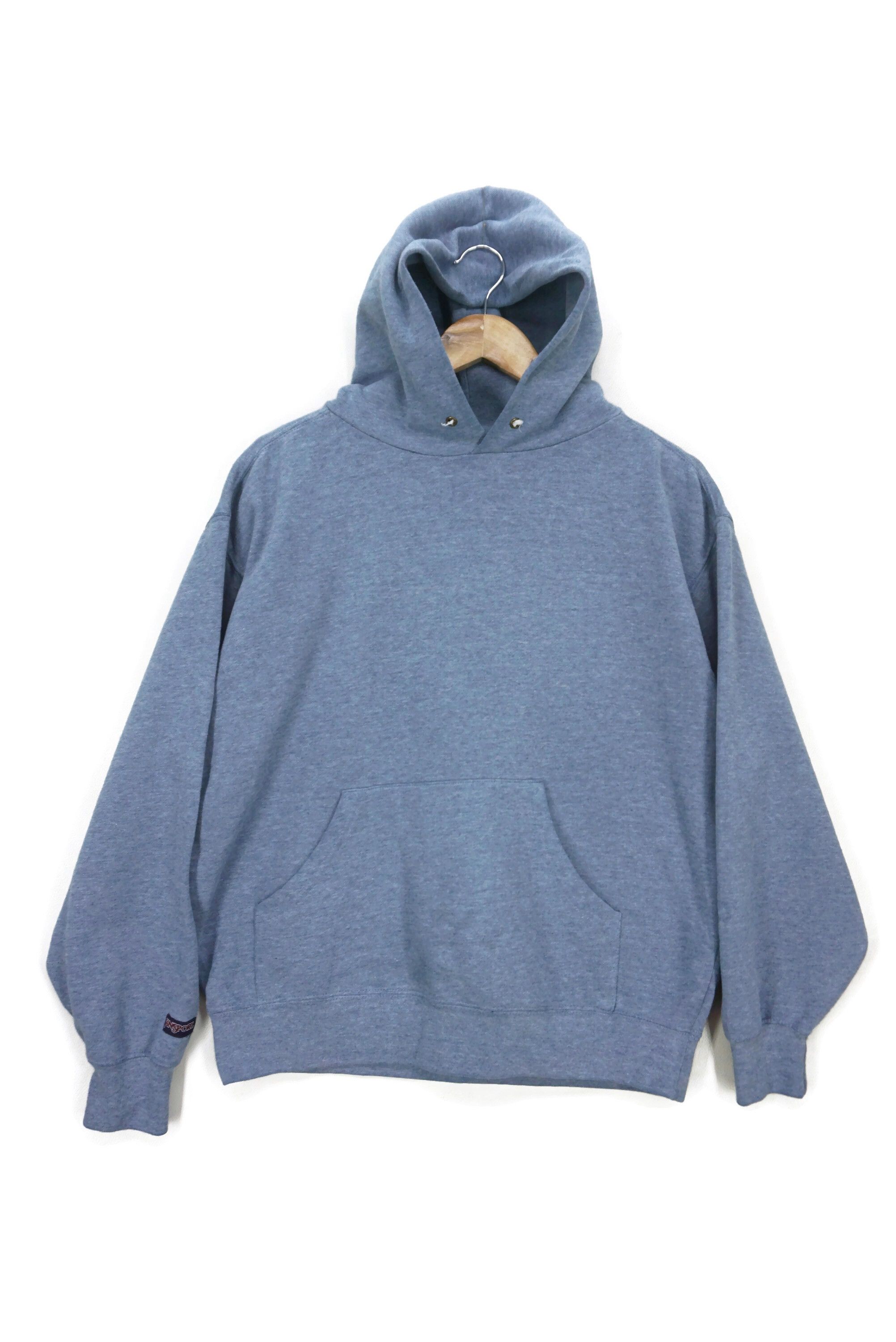 Jansport Vintage Jansport Hoodie Blank Sweatshirt Pullover Size M Size US M / EU 48-50 / 2 - 1 Thumbnail