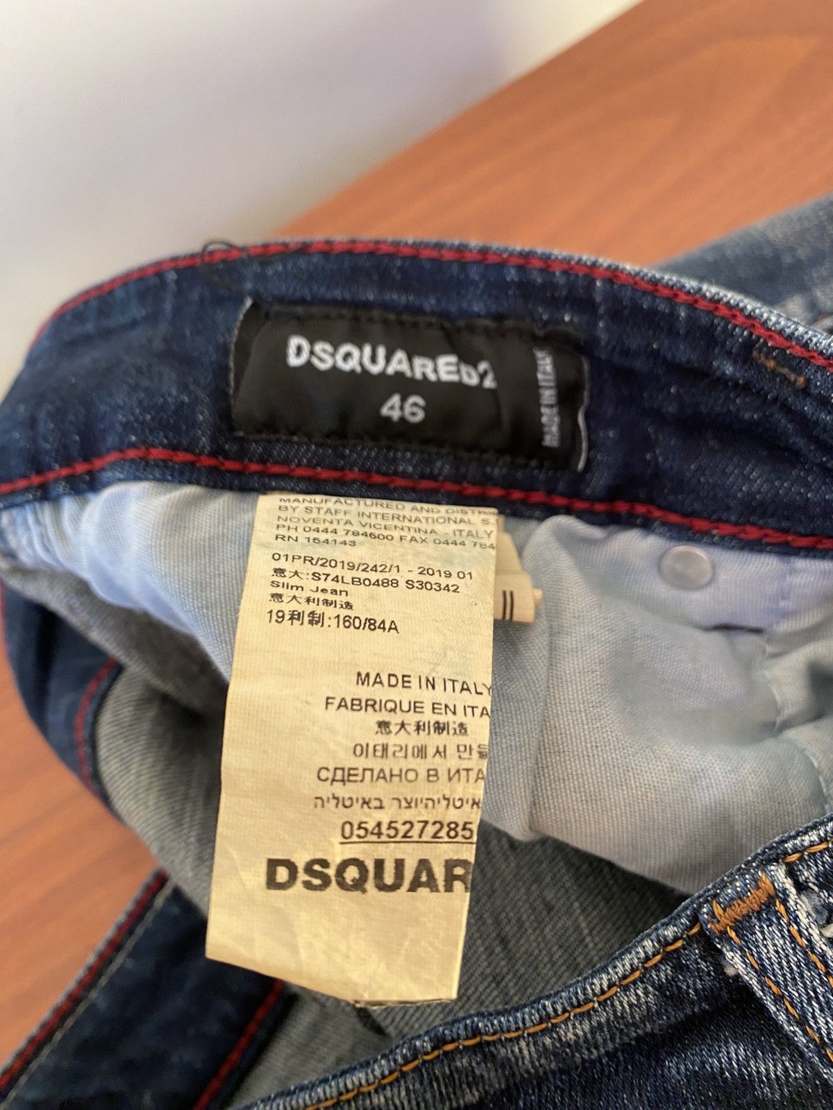 Dsquared2 DS2 Paint Distressed ICON Jeans Size US 34 / EU 50 - 10 Thumbnail