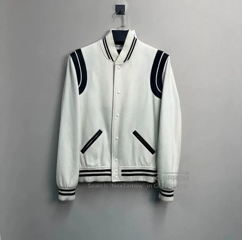 Saint Laurent Paris Classic Baseball Jacket
