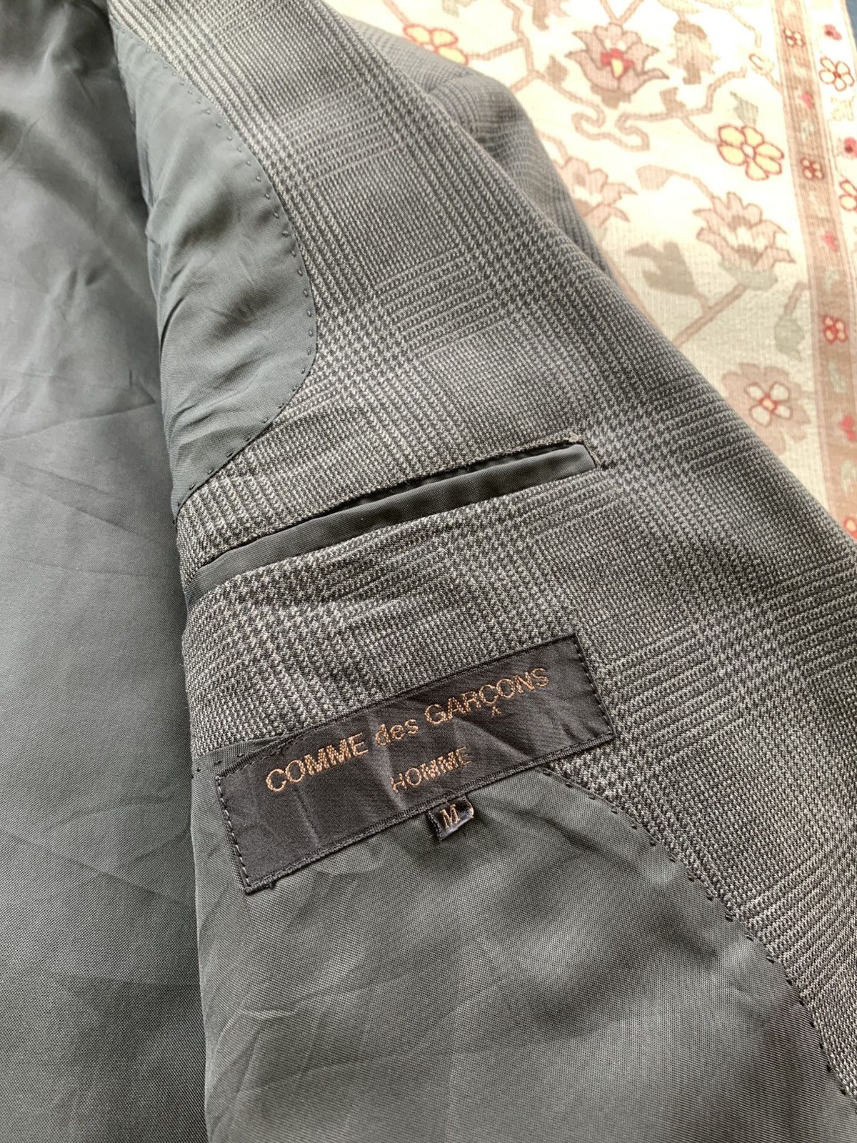 Rei Kawakubo ARCHIVE ! AD1988 COMME des GARCONS HOMME GLENCHECK WOOL COAT Size US M / EU 48-50 / 2 - 6 Thumbnail