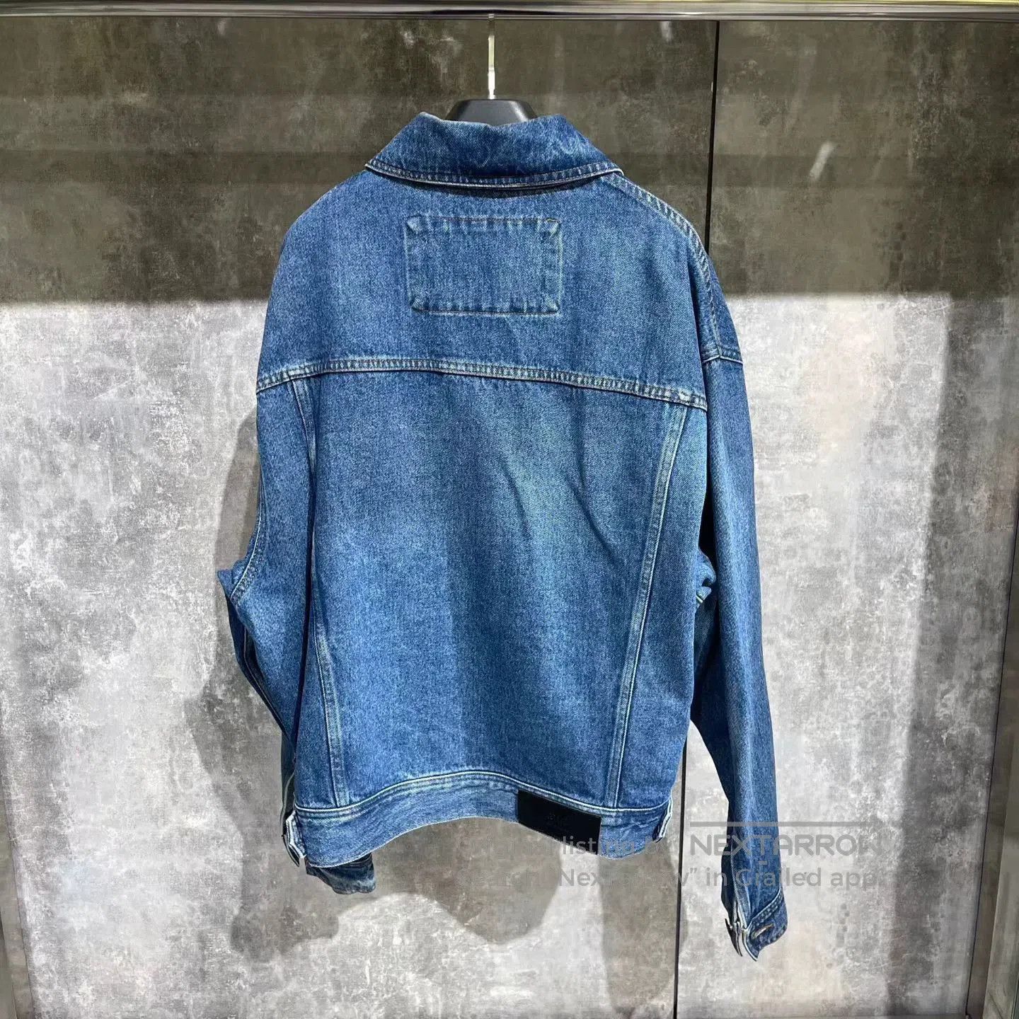AMI AMI PARIS Washed Blue Denim Jacket. Size US XL / EU 56 / 4 - 2 Thumbnail