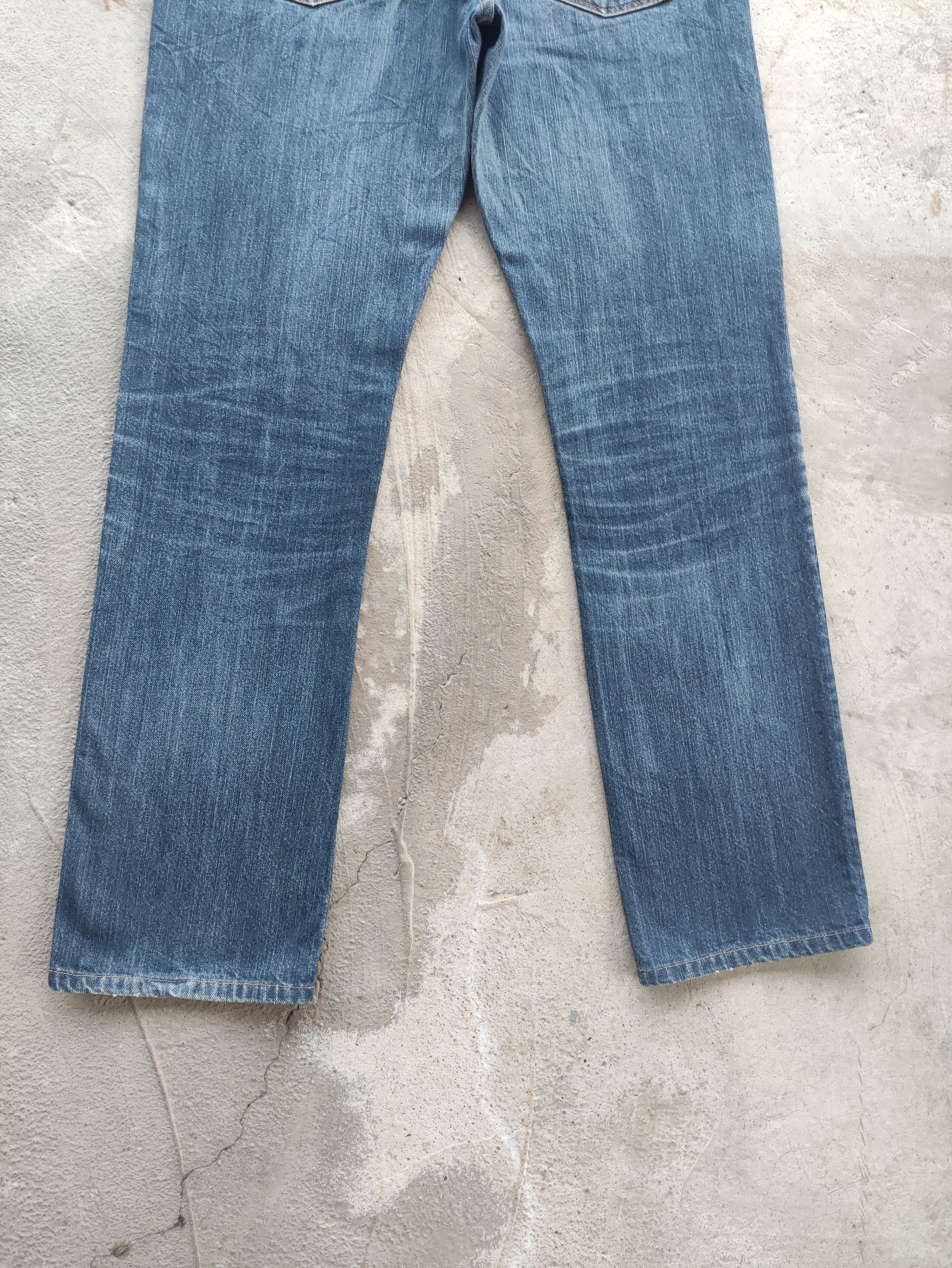 Old Navy Vintage Navy Jean Distressed Faded Denim Size US 34 / EU 50 - 10 Thumbnail