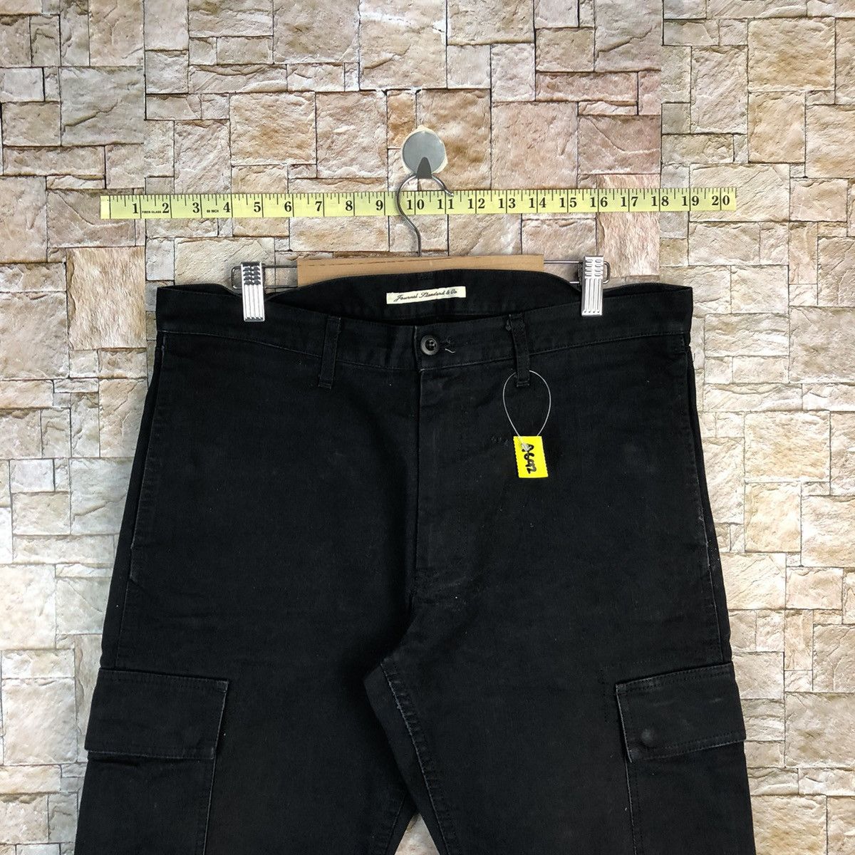 Journal Standard Journal Standard & Co Black Cargo Multipocket Pants #A642 Size US 34 / EU 50 - 4 Thumbnail