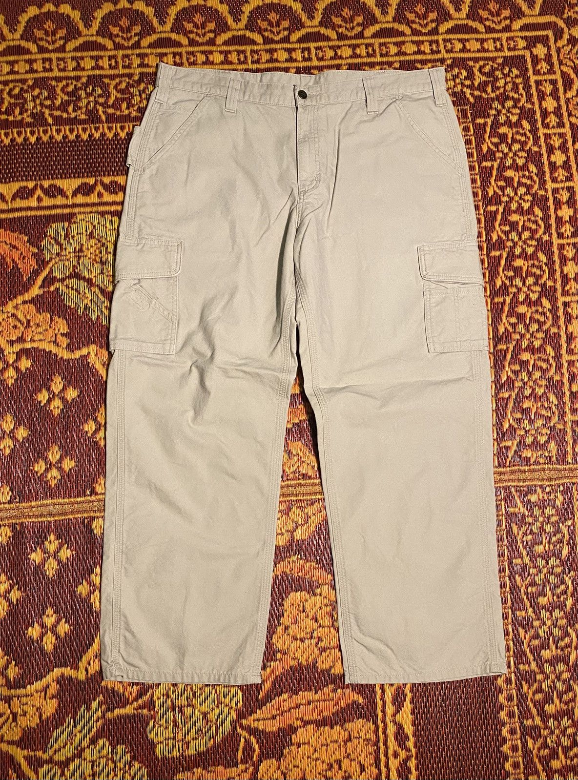 Carhartt Carhartt Cargo Carpenter Work Pants Size US 38 / EU 54 - 2 Thumbnail