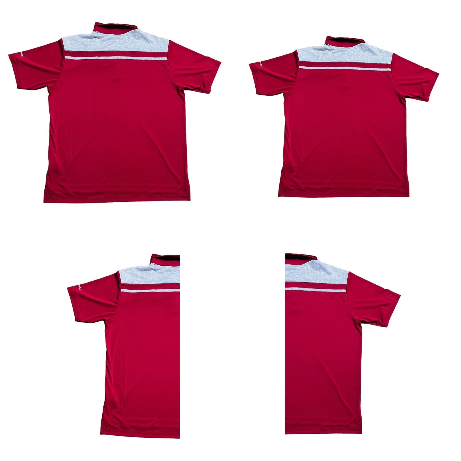 Vintage Columbia Polo Shirt Men XL Red Short Sleeve Knit Breaststroke Logo Golf Breathable Lightweight Regular Polo Size US XL / EU 56 / 4 - 9 Thumbnail