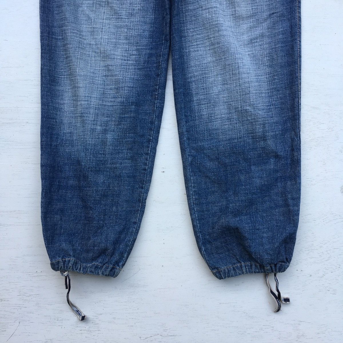 Marc Buchanan Crazy Y2K Vintage Pelle Pelle Jeans Baggy String Leg Size US 32 / EU 48 - 15 Thumbnail