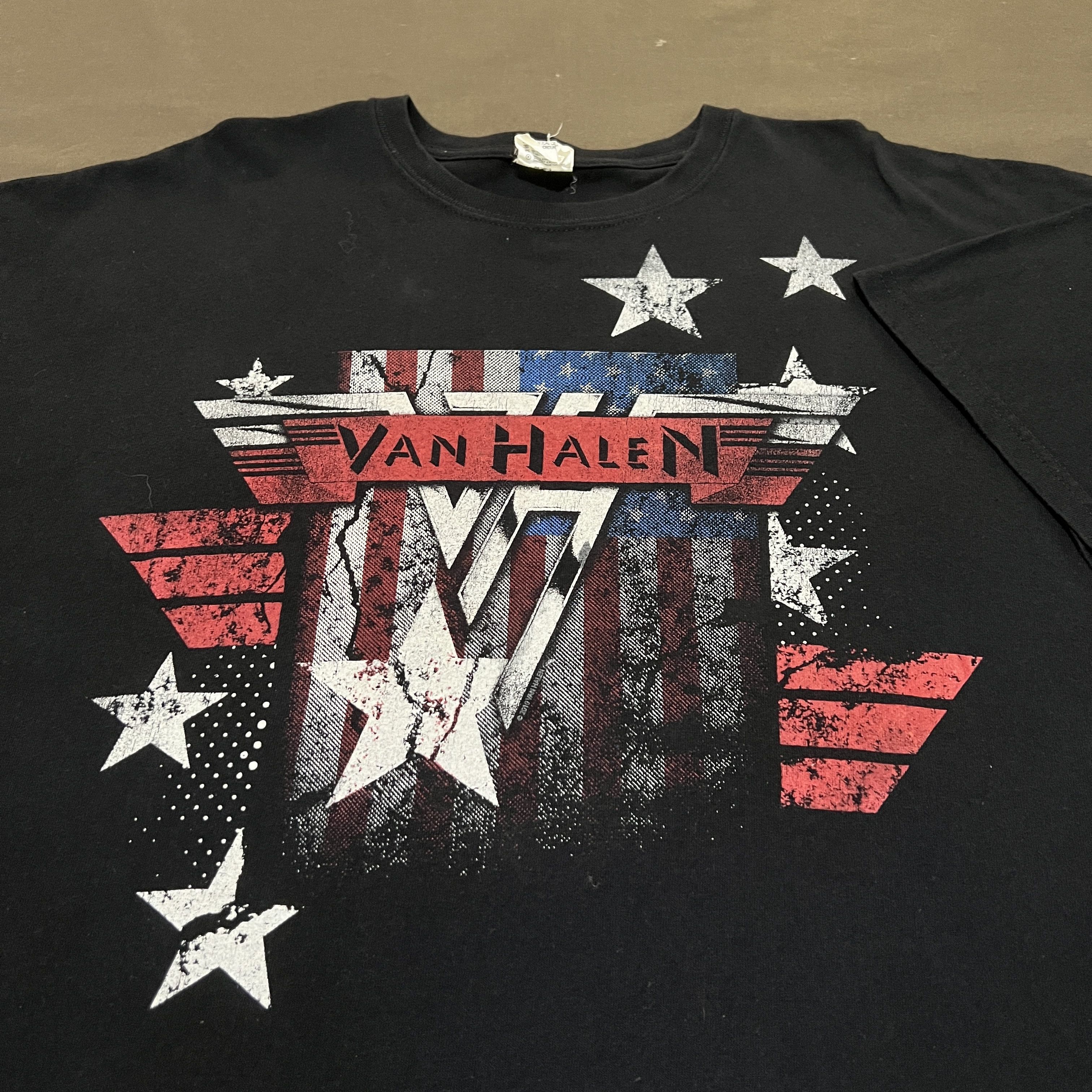 Anvil × Band Tees 2010 Van Halen Band Promo Tee Eddie 2XL oversized Size US XXL / EU 58 / 5 - 1 Thumbnail