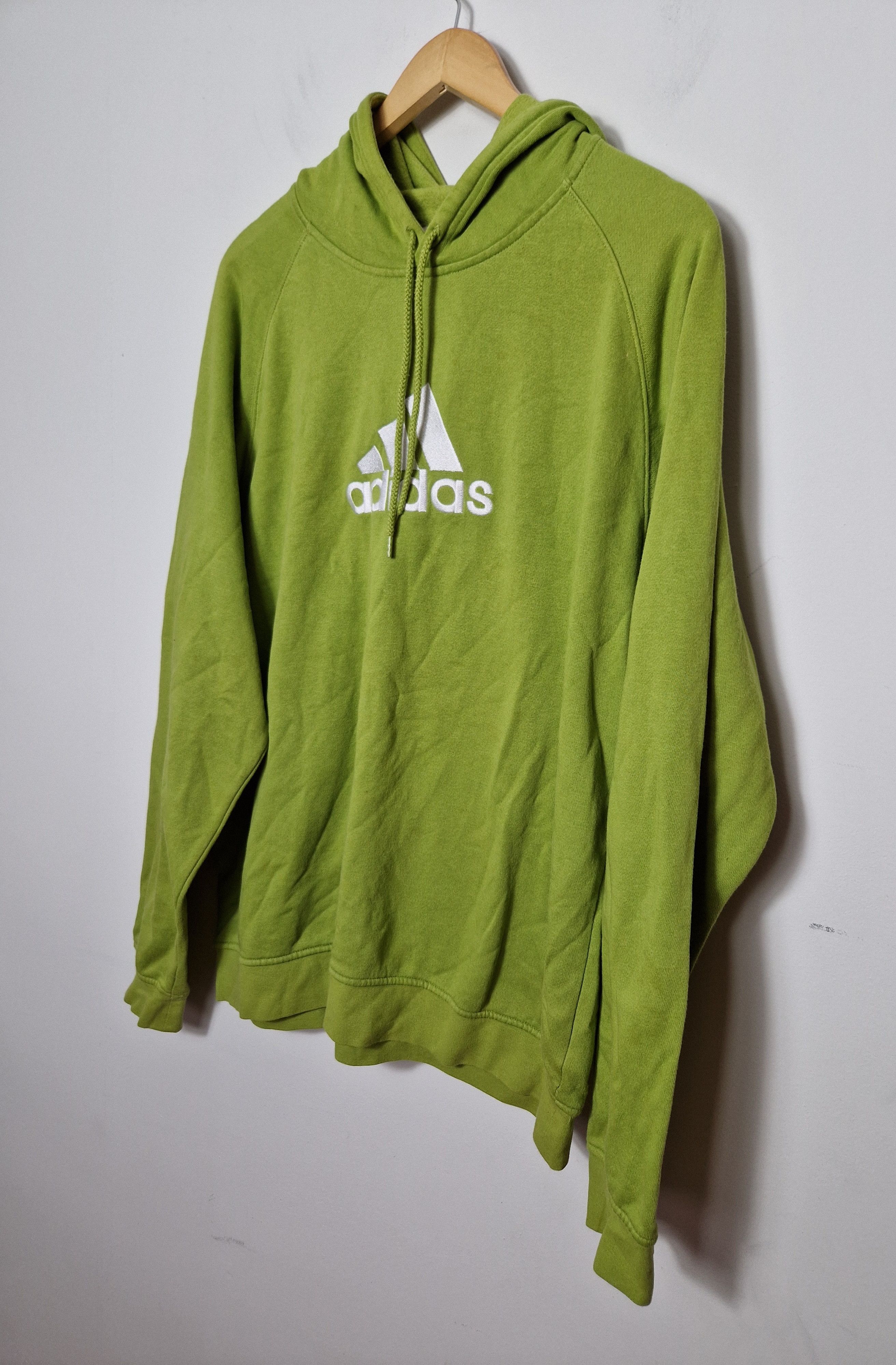 Adidas × Vintage Adidas vintage y2k green sweatshirt Size US L / EU 52-54 / 3 - 3 Thumbnail