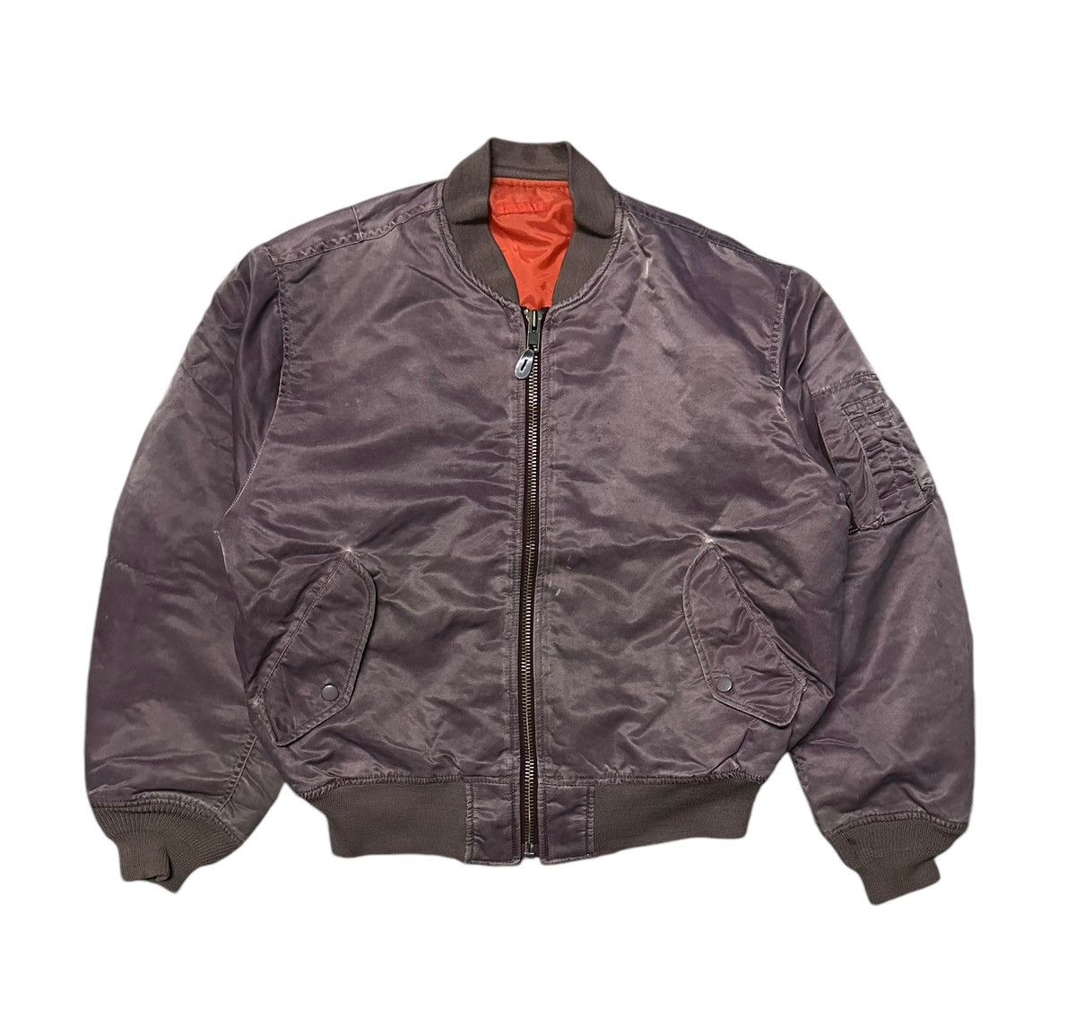 Japanese Brand type ma-1 bomber jacket Size US L / EU 52-54 / 3 - 1 Thumbnail