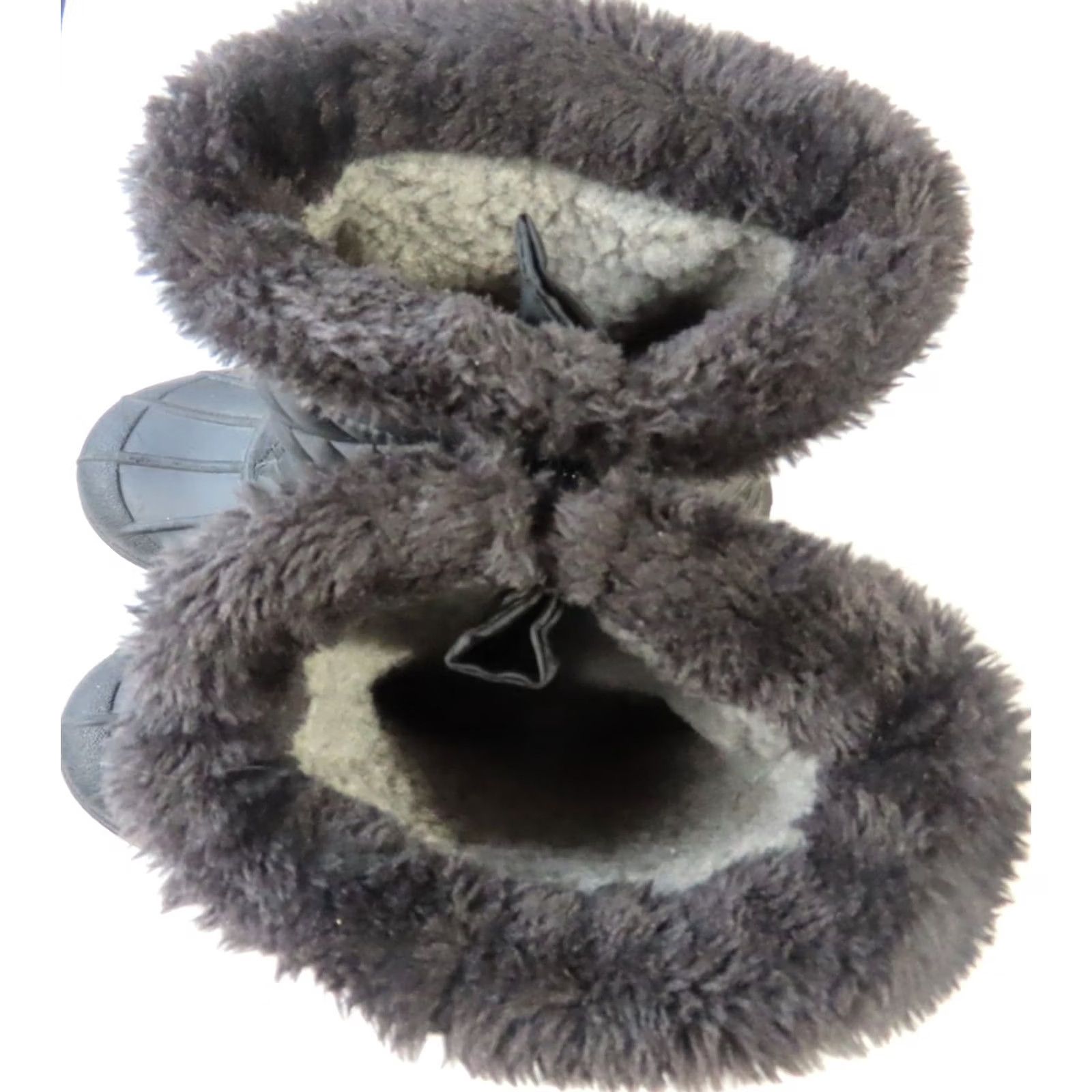 Vintage Sintetico Women's 9 Mid-Calf Black Padded Faux Fur Wool Lined Winter Boots Boots Woman Winter Waterproof Insulated Lined Snow Size US 9 / IT 39 - 6 Thumbnail