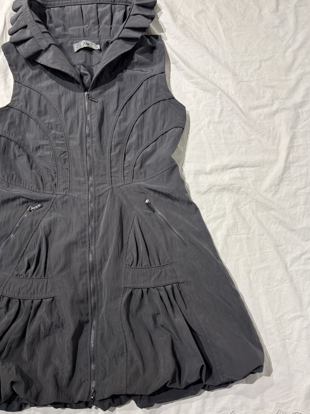 Vintage Vintage adjustable military double zip dress Size S / US 4 / IT 40 - 3 Thumbnail