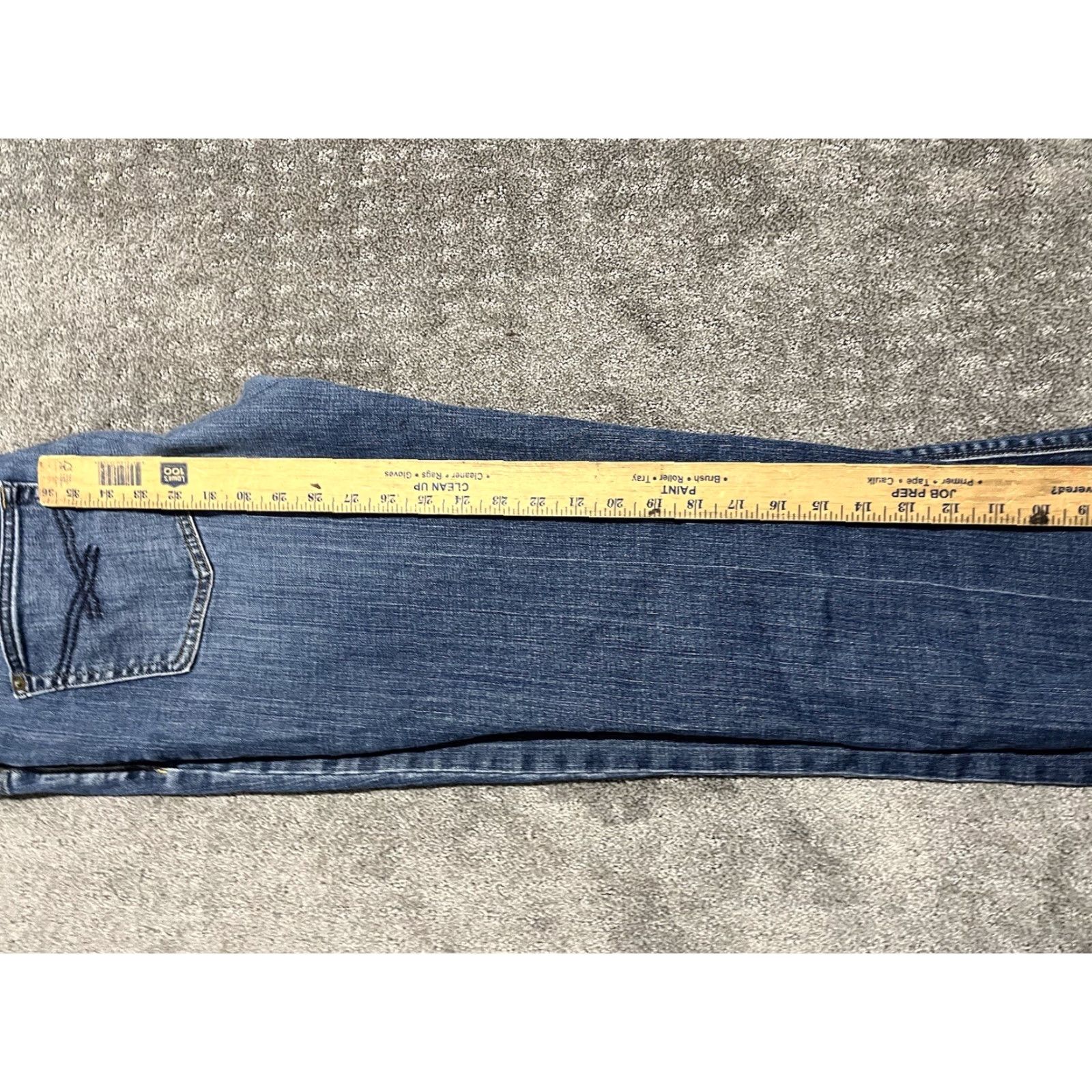 Gap VINTAGE GAP LIMITED EDITION SKINNY WOMENS JEANS sz 12 Regular Blue Denim 90s Size 34" / US 12 / IT 48 - 7 Thumbnail